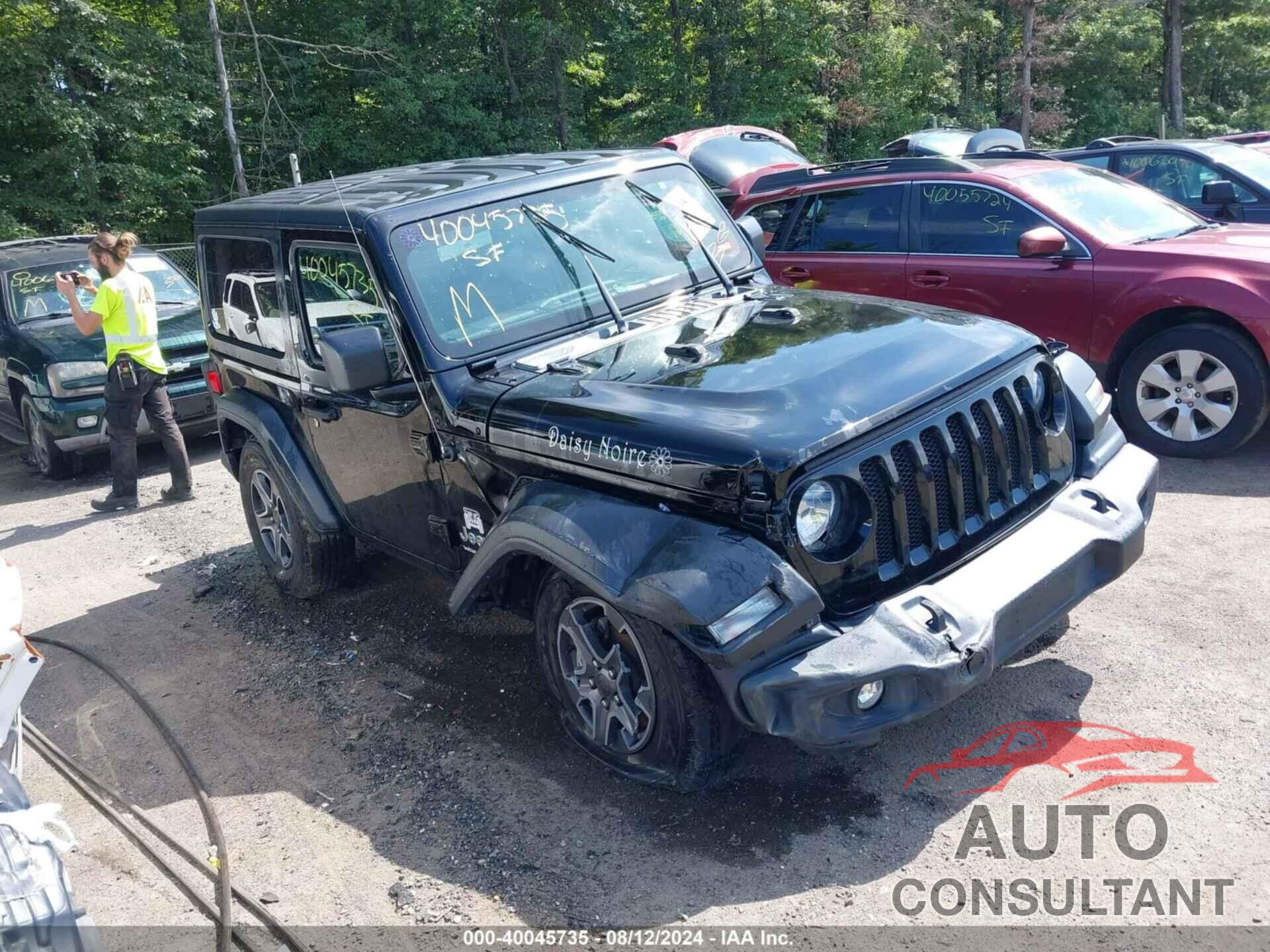 JEEP WRANGLER 2019 - 1C4GJXAG5KW679375