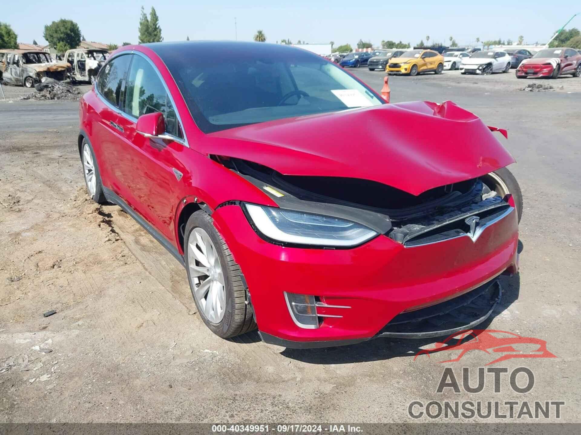 TESLA MODEL X 2016 - 5YJXCAE29GF017963