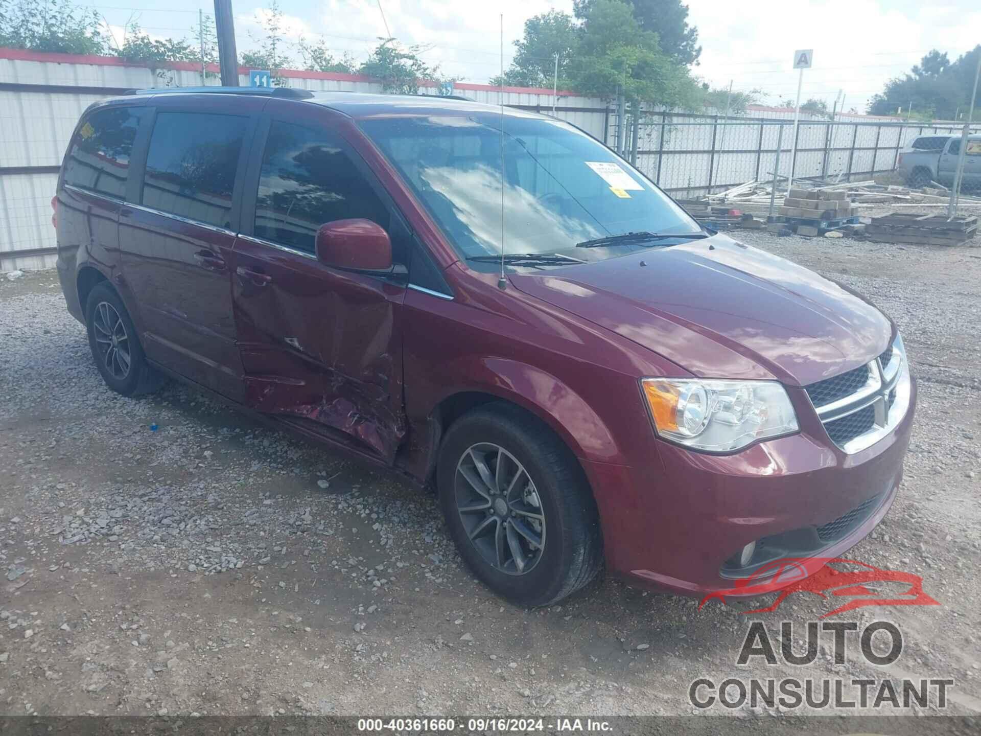 DODGE GRAND CARAVAN 2016 - 2C4RDGCG4GR391263