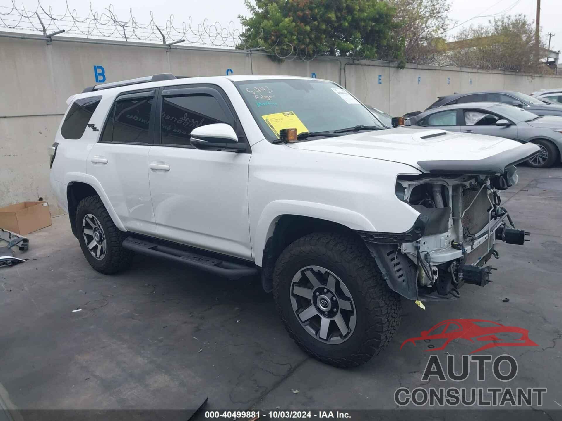 TOYOTA 4RUNNER 2018 - JTEBU5JR1J5591737