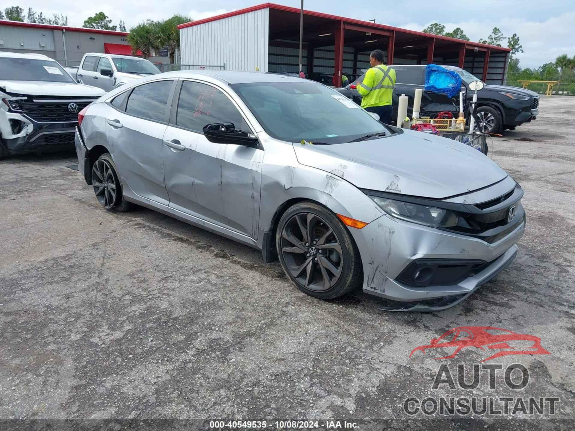 HONDA CIVIC 2020 - 2HGFC2F89LH559929