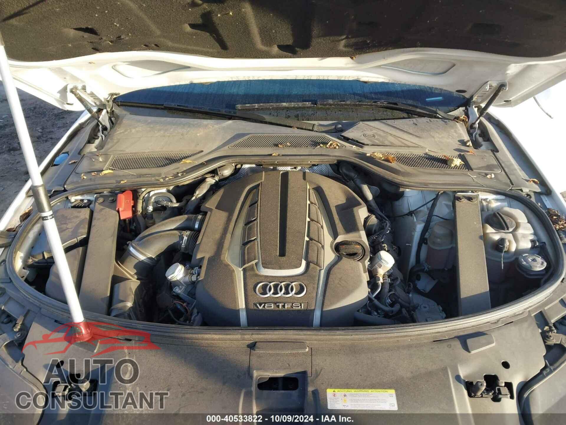 AUDI A8 L 2013 - WAUR2AFD2DN012514