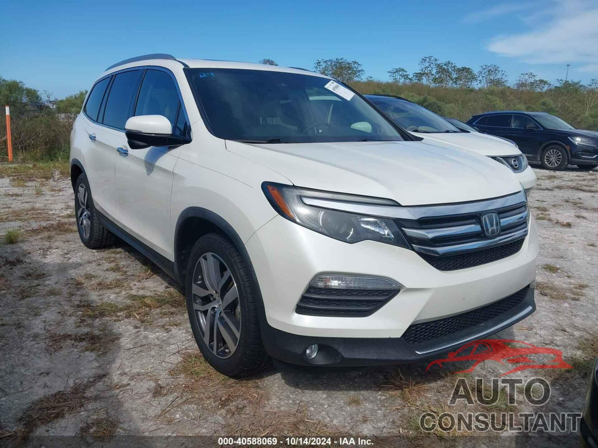 HONDA PILOT 2017 - 5FNYF5H94HB019147