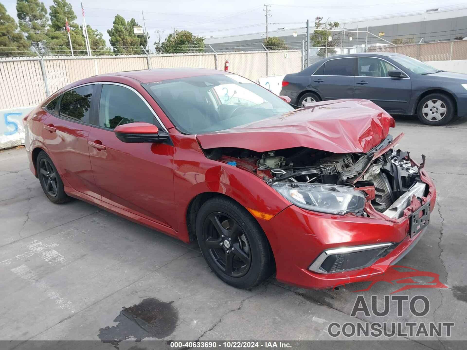HONDA CIVIC 2019 - 19XFC2F68KE200224