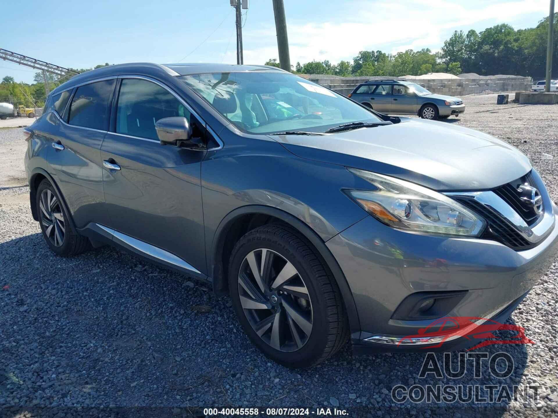 NISSAN MURANO 2017 - 5N1AZ2MHXHN106956