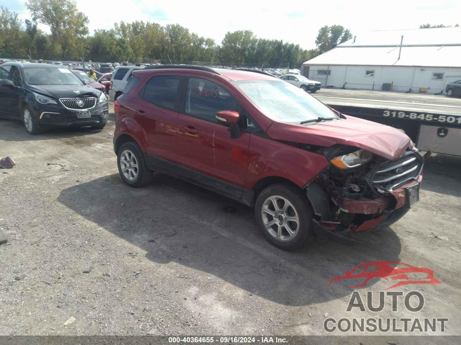 FORD ECOSPORT 2018 - MAJ6P1UL7JC220080