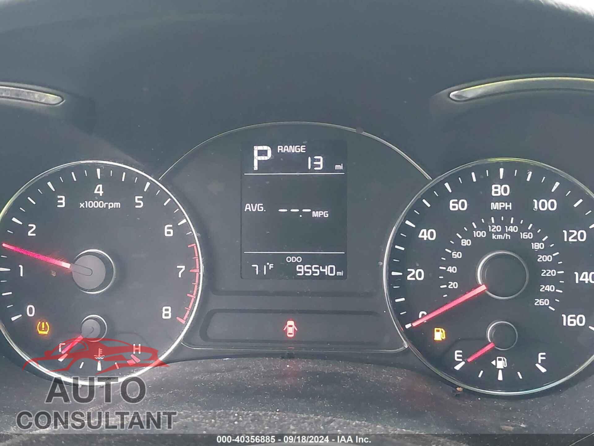 KIA FORTE 2017 - 3KPFK4A74HE102735