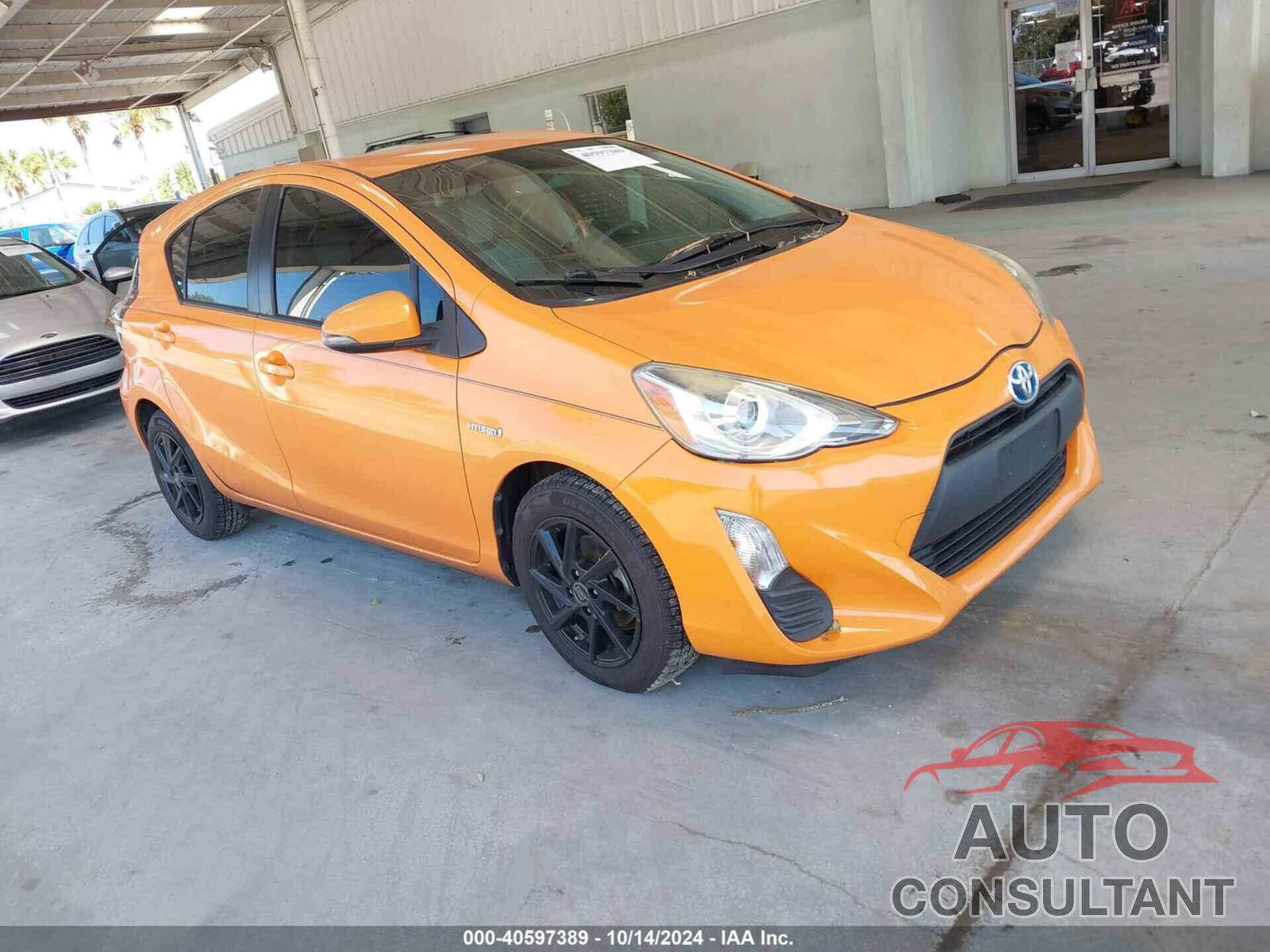 TOYOTA PRIUS C 2016 - JTDKDTB38G1589826