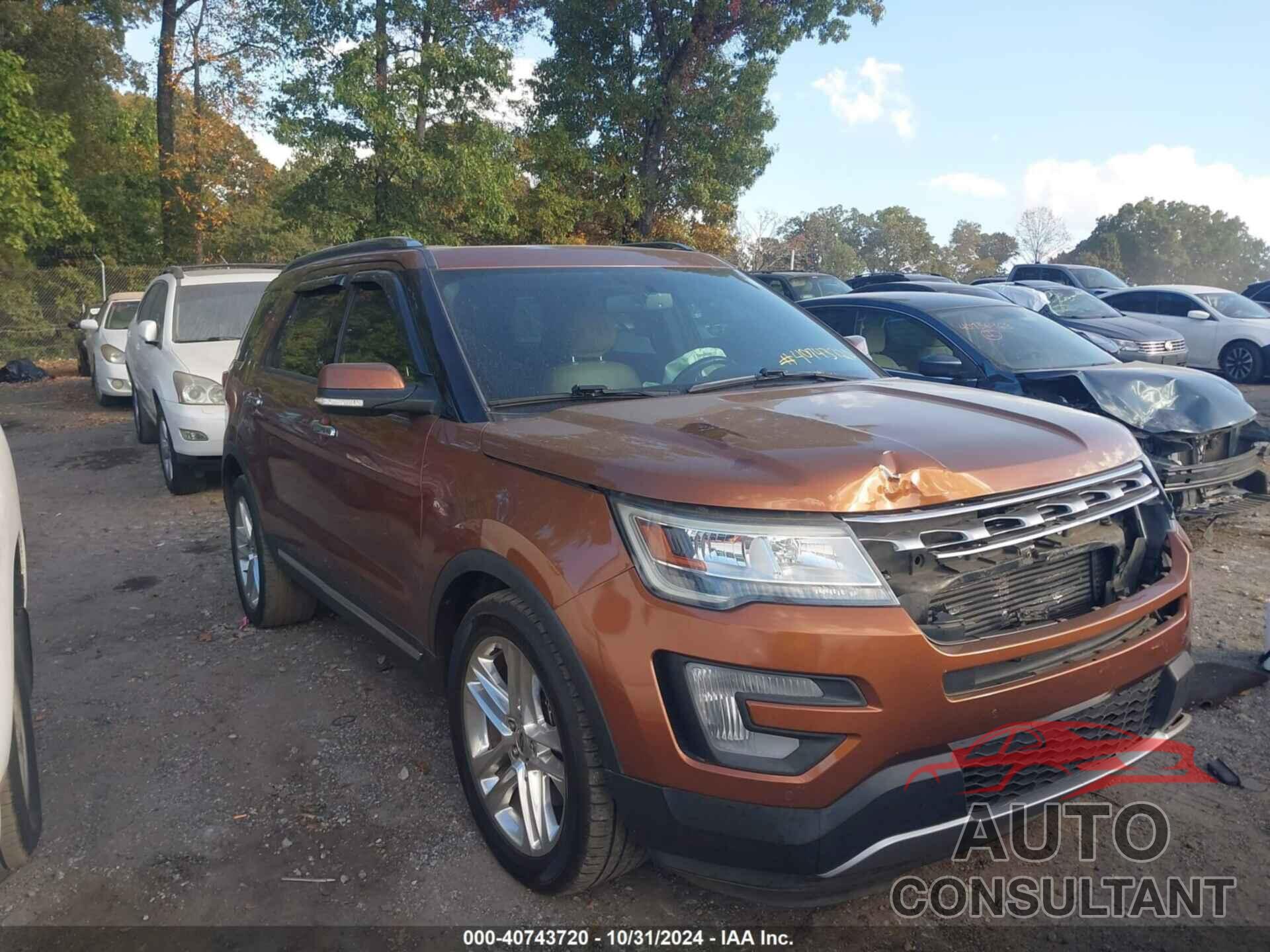 FORD EXPLORER 2017 - 1FM5K7FH7HGC10163