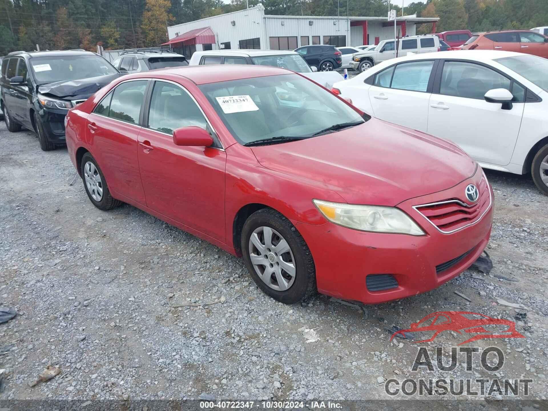 TOYOTA CAMRY 2010 - 4T1BF3EK5AU041359