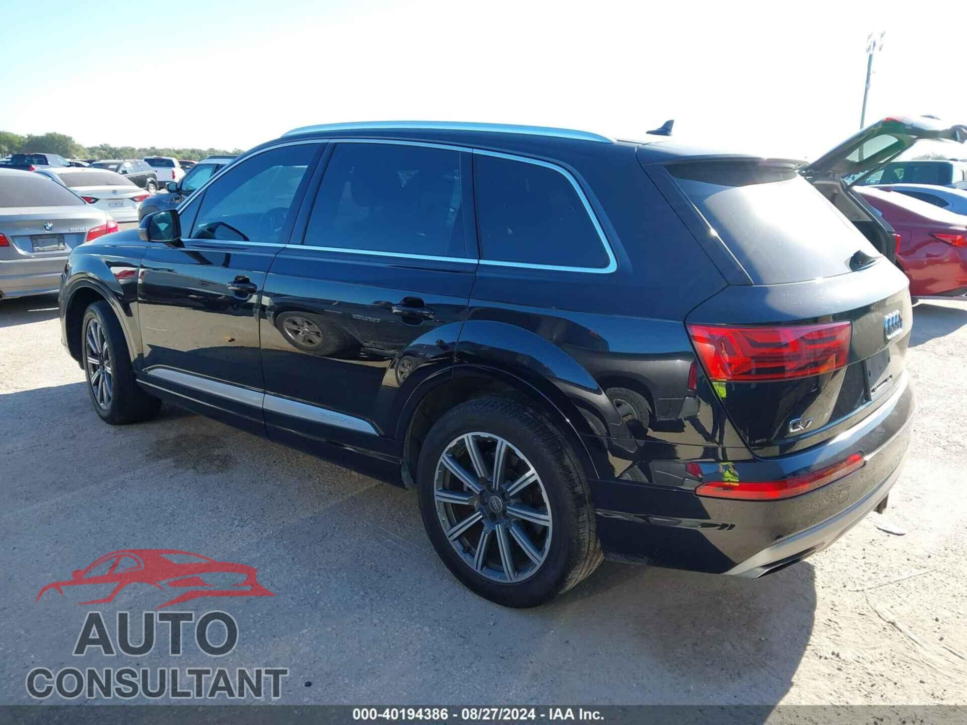 AUDI Q7 2017 - WA1LAAF77HD016764
