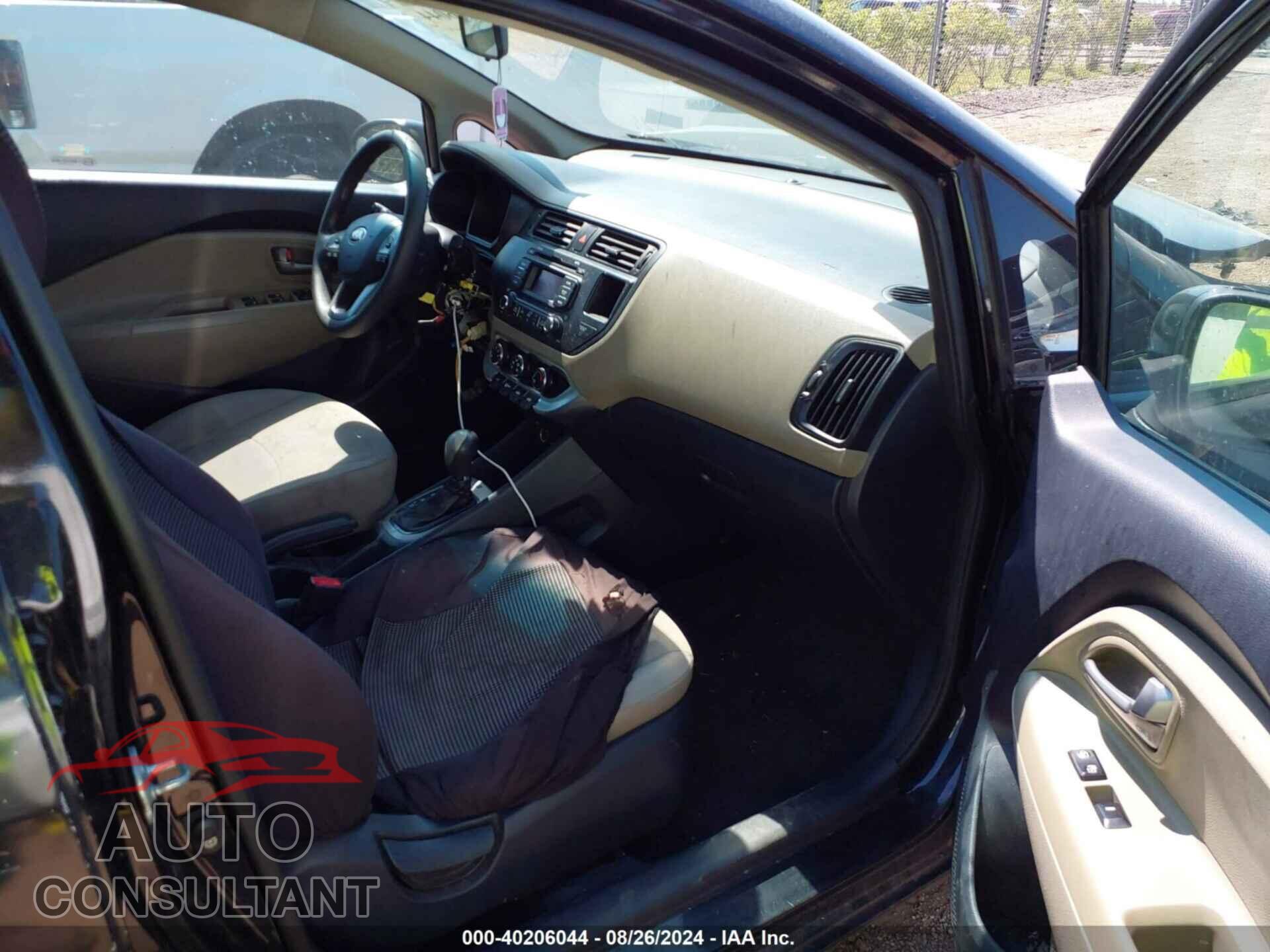 KIA RIO 2014 - KNADM4A3XE6398678