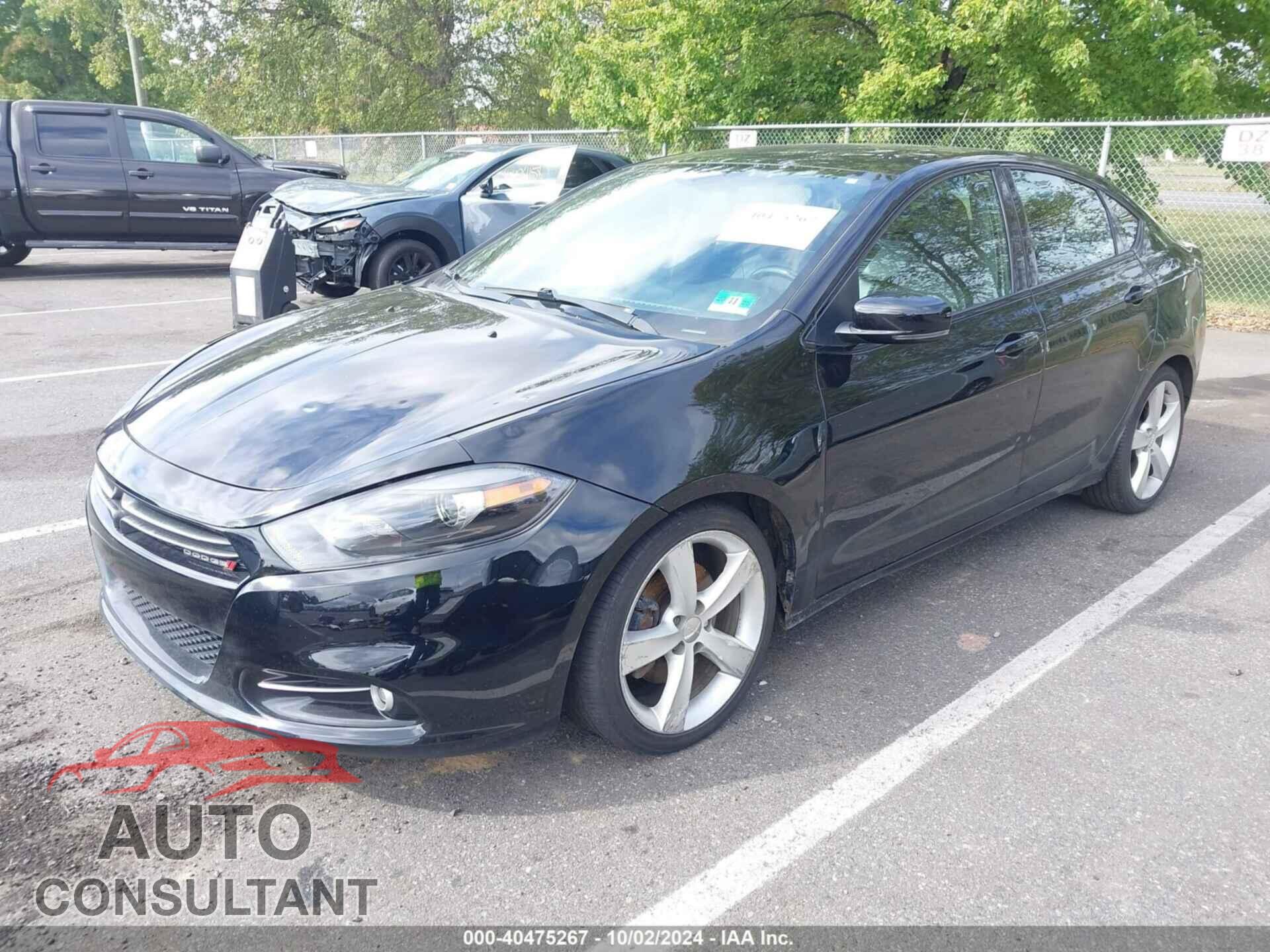 DODGE DART 2014 - 1C3CDFEB9ED677115