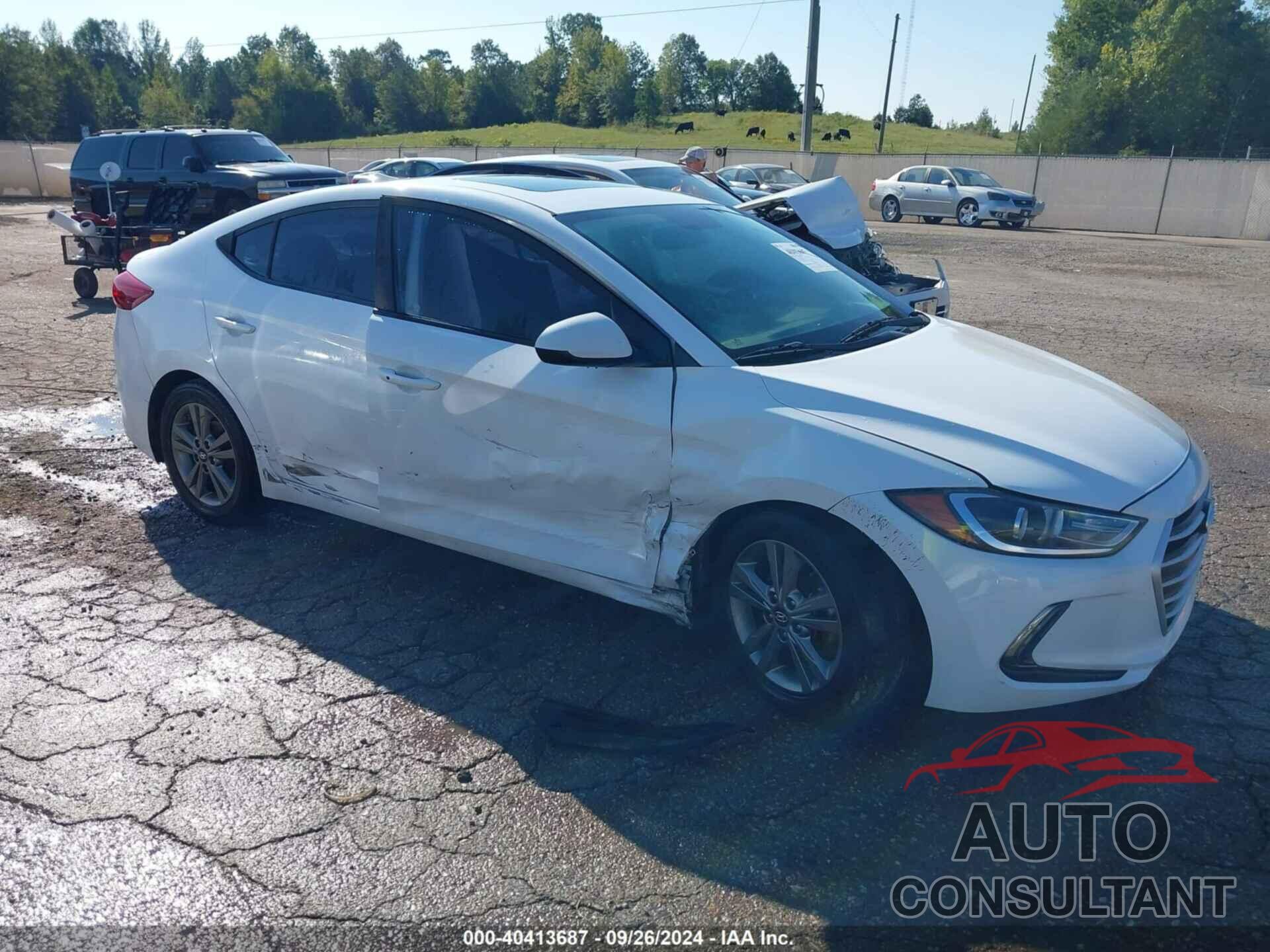 HYUNDAI ELANTRA 2018 - 5NPD84LF0JH350217