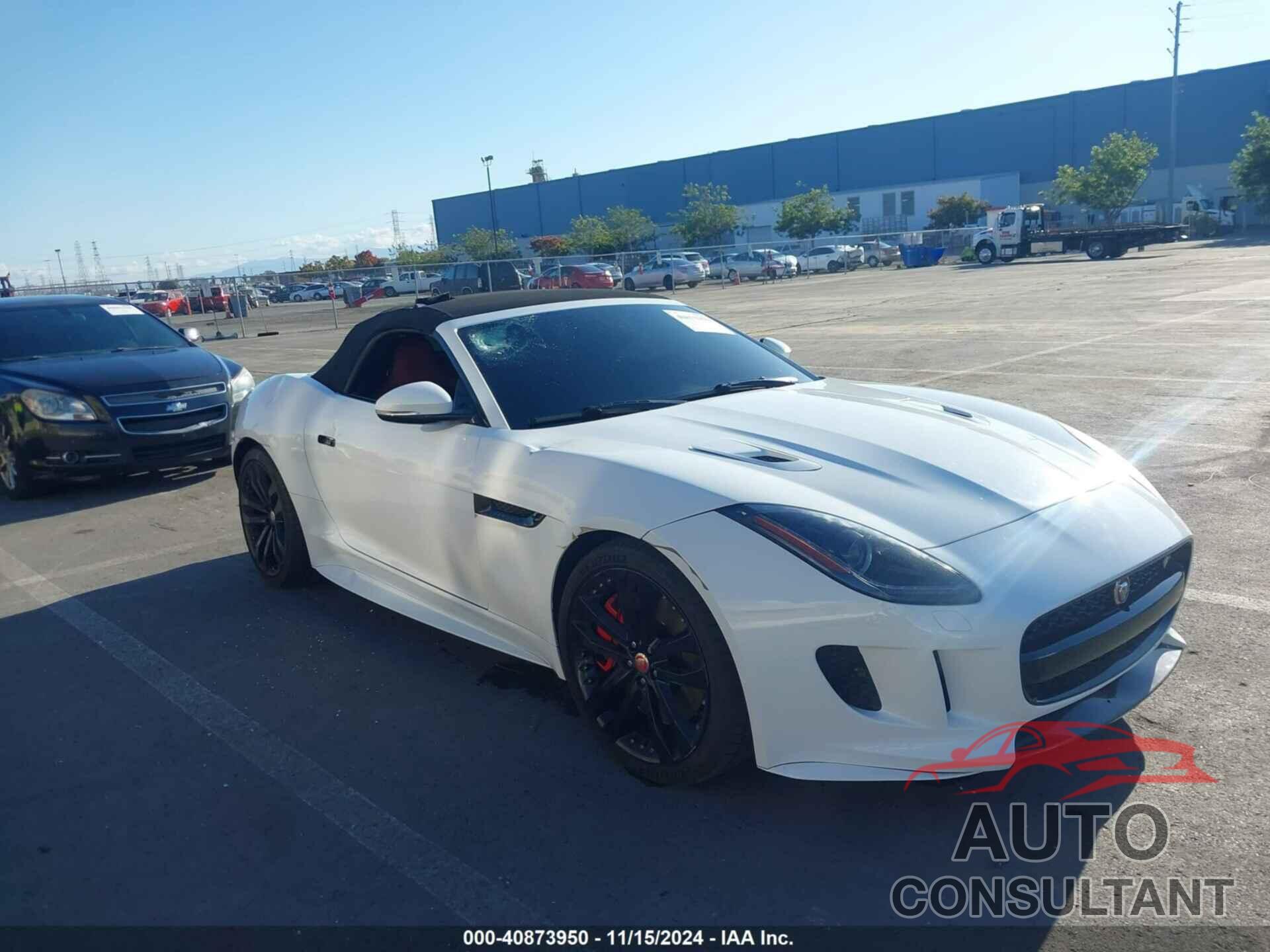 JAGUAR F-TYPE 2016 - SAJWJ6HL2GMK23444