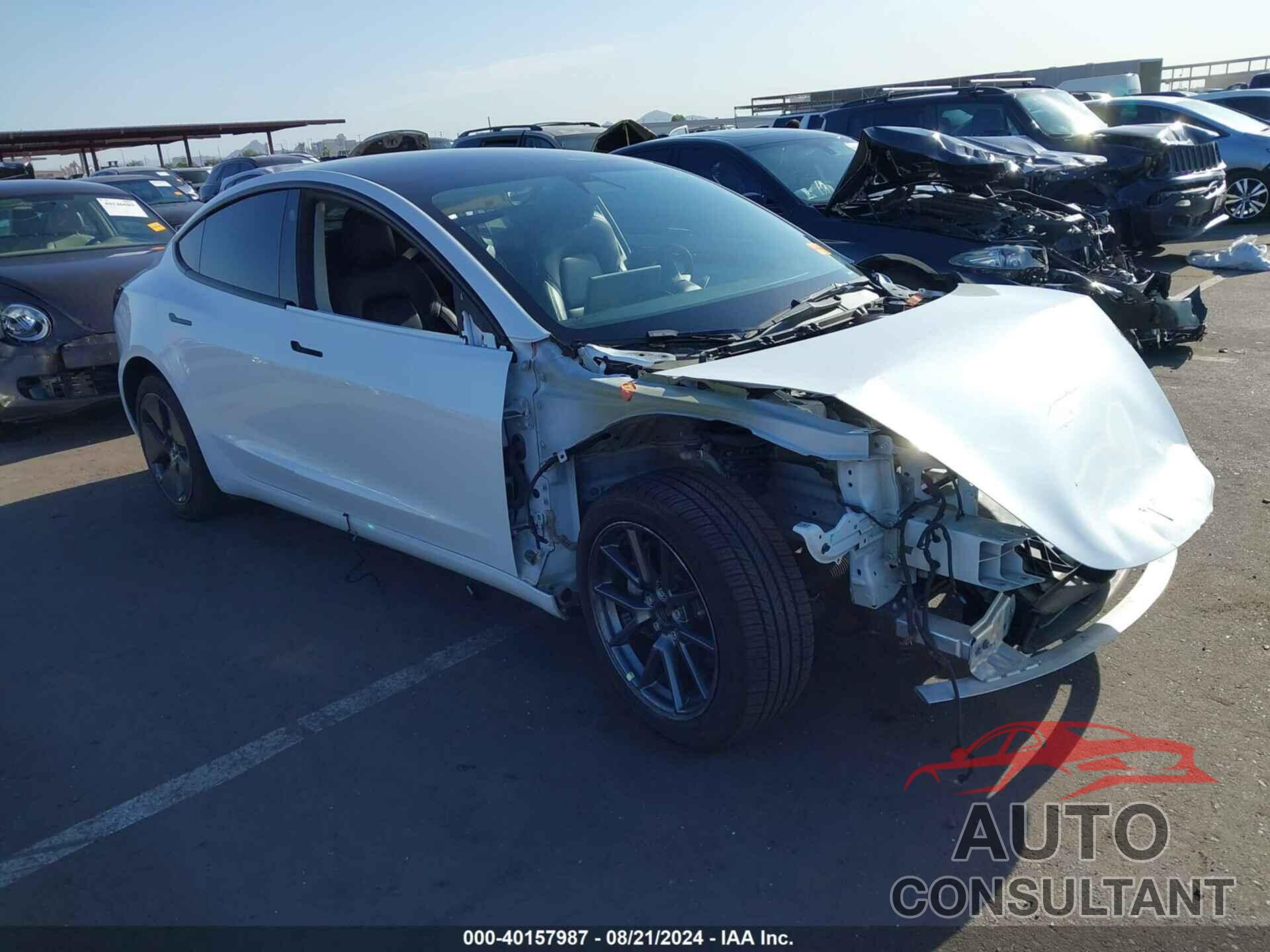 TESLA MODEL 3 2021 - 5YJ3E1EB0MF090563