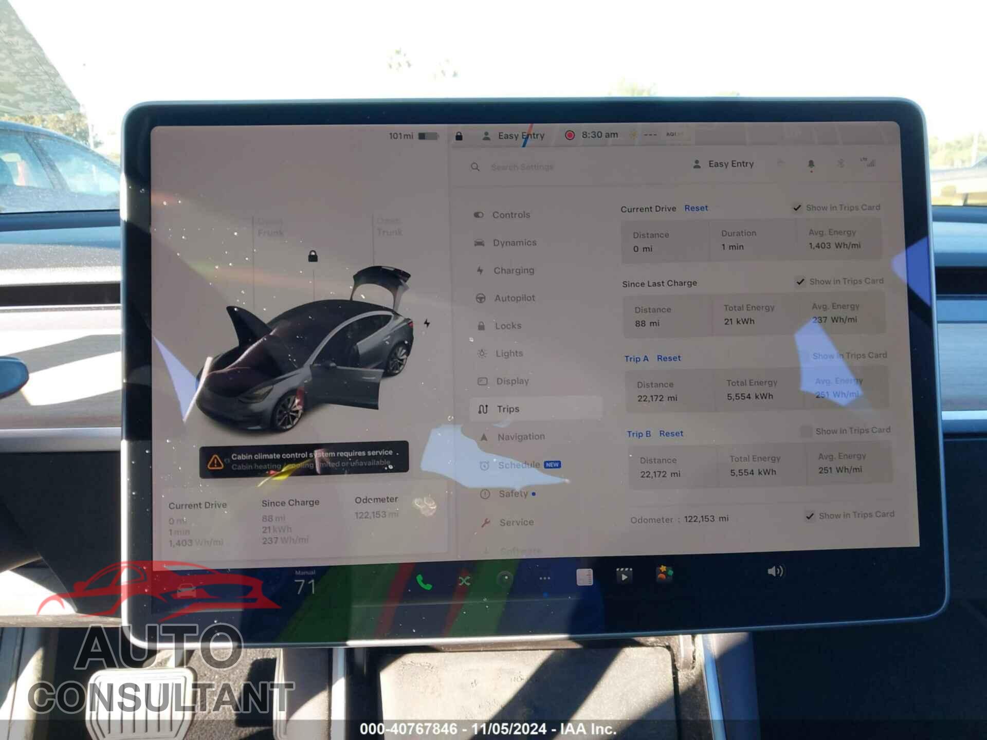 TESLA MODEL 3 2018 - 5YJ3E1EAXJF044208