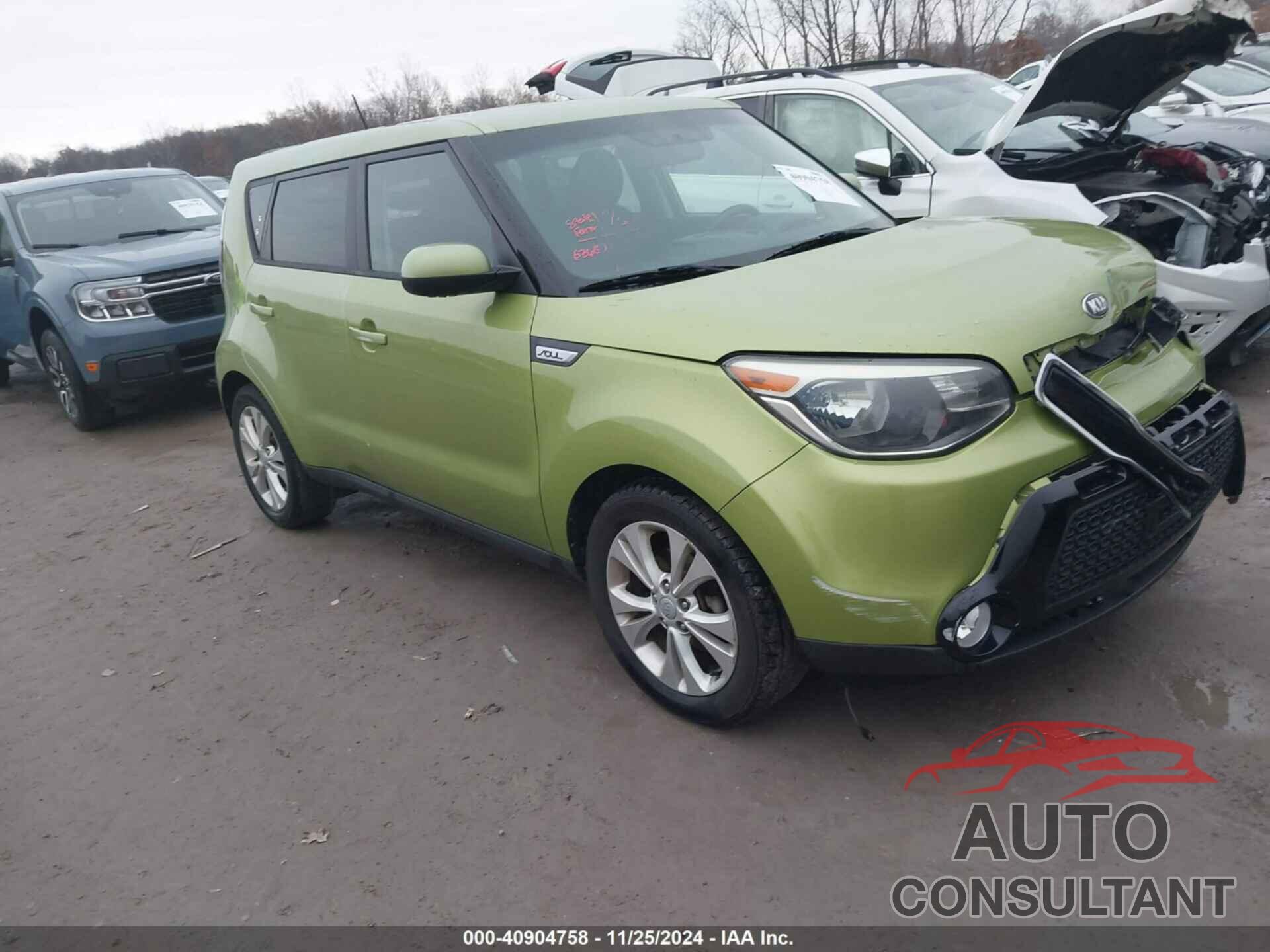 KIA SOUL 2016 - KNDJP3A53G7819842