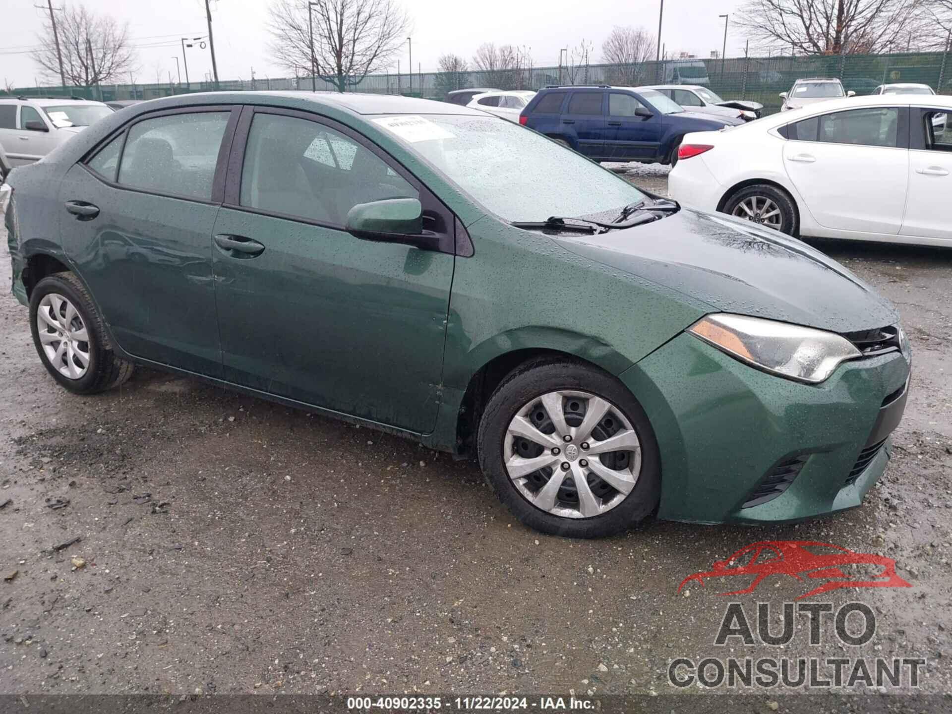 TOYOTA COROLLA 2015 - 2T1BURHEXFC386071