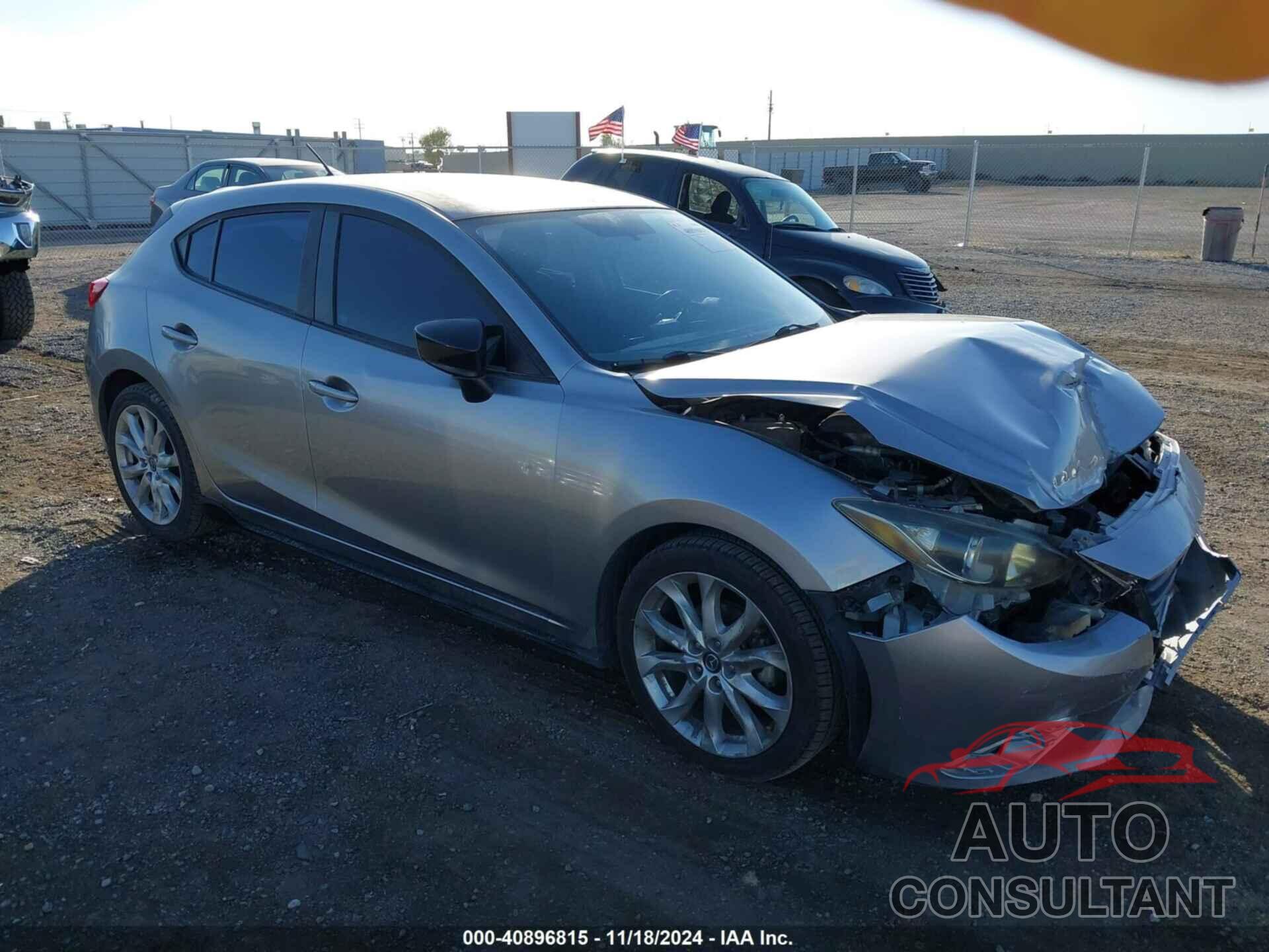 MAZDA MAZDA3 2014 - JM1BM1K70E1169160