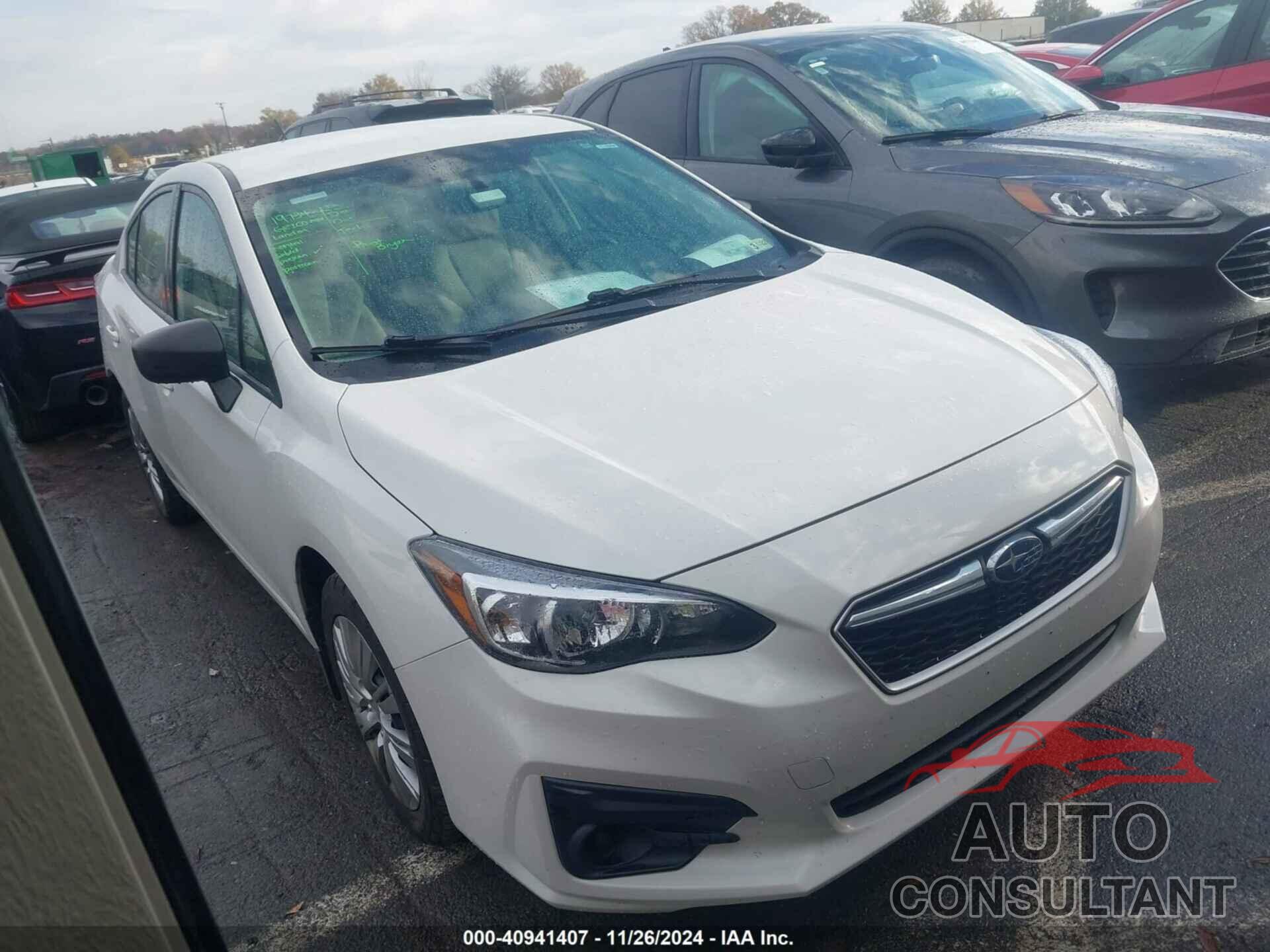 SUBARU IMPREZA 2017 - 4S3GKAA67H3602566
