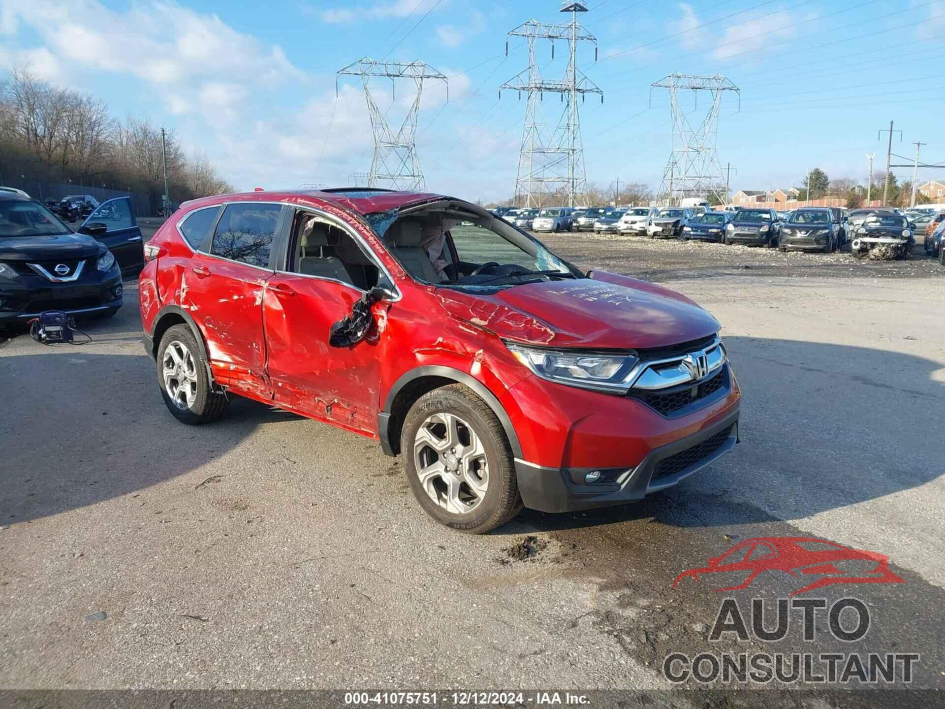 HONDA CR-V 2017 - 2HKRW2H85HH686630