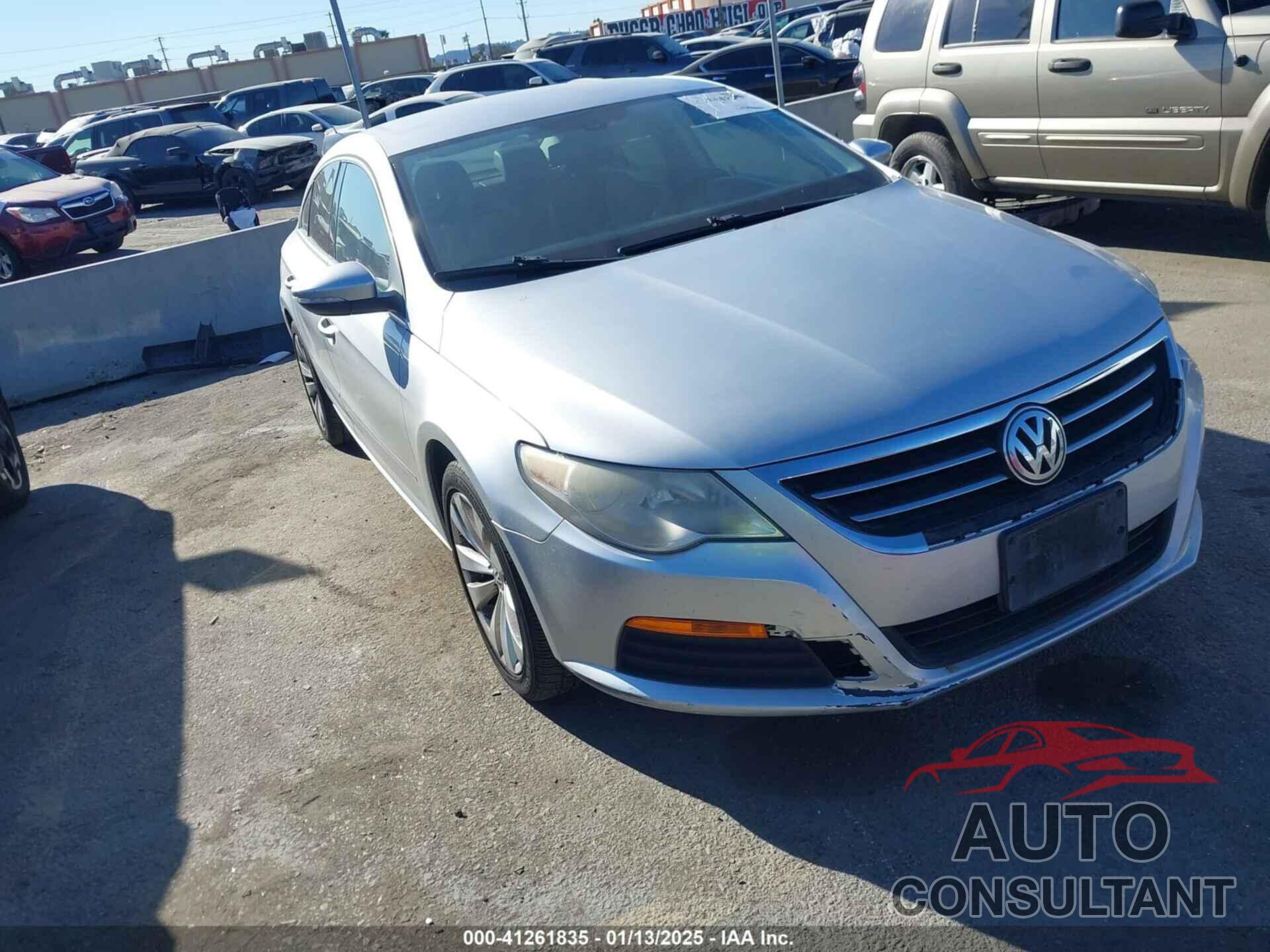 VOLKSWAGEN CC 2011 - WVWMN7AN0BE727537