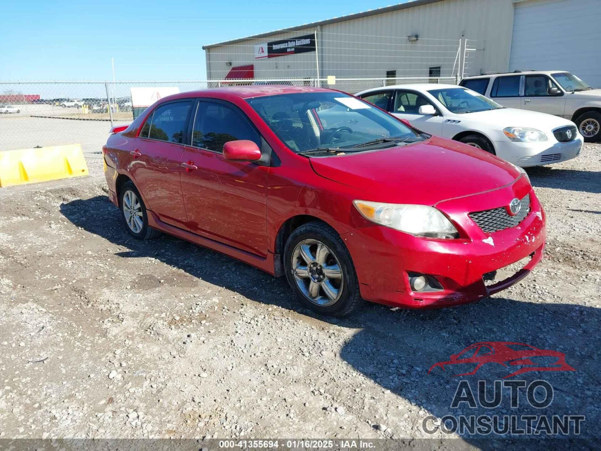 TOYOTA COROLLA 2010 - 2T1BU4EE3AC421596