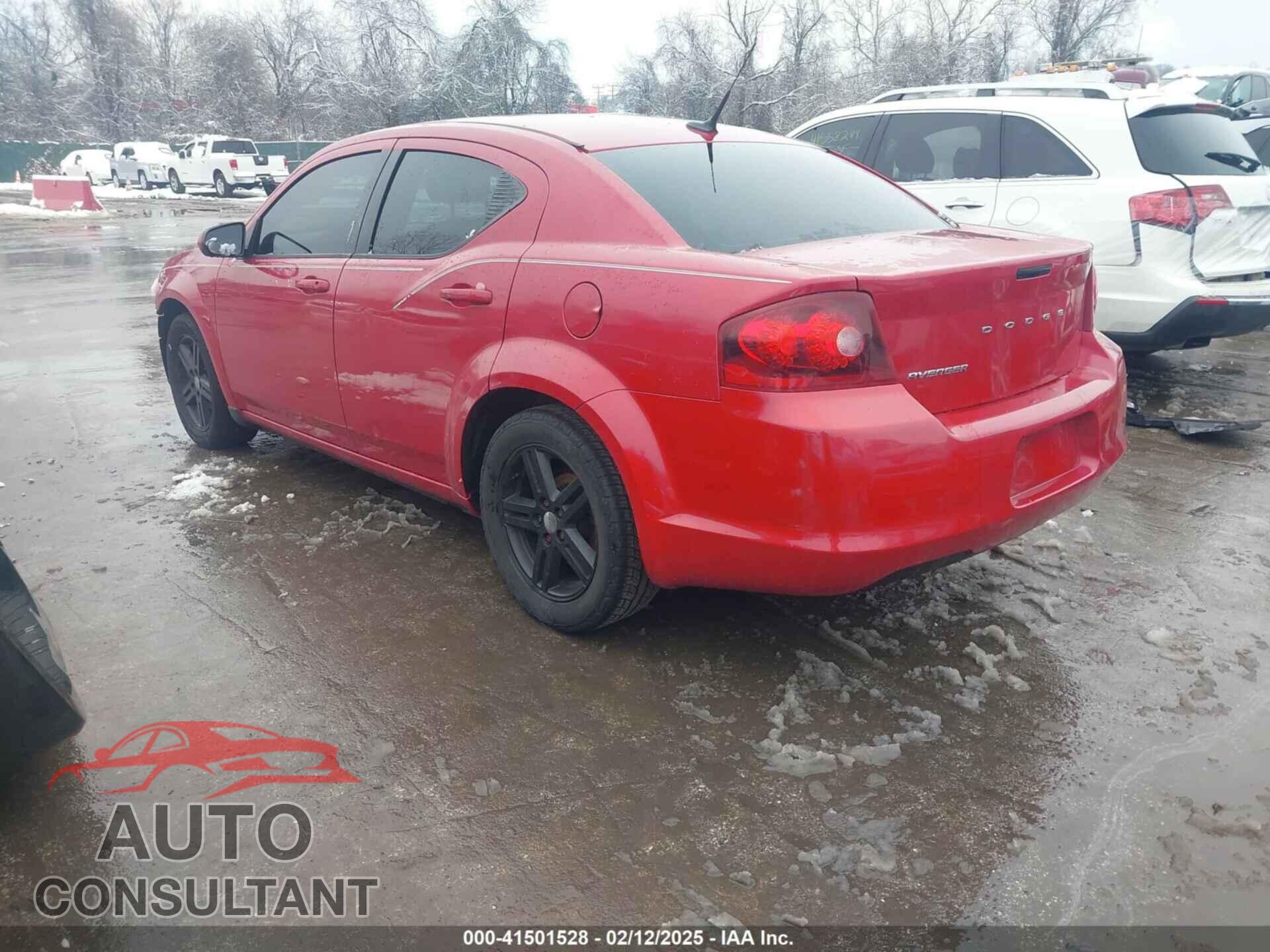 DODGE AVENGER 2011 - 1B3BD1FB7BN509408