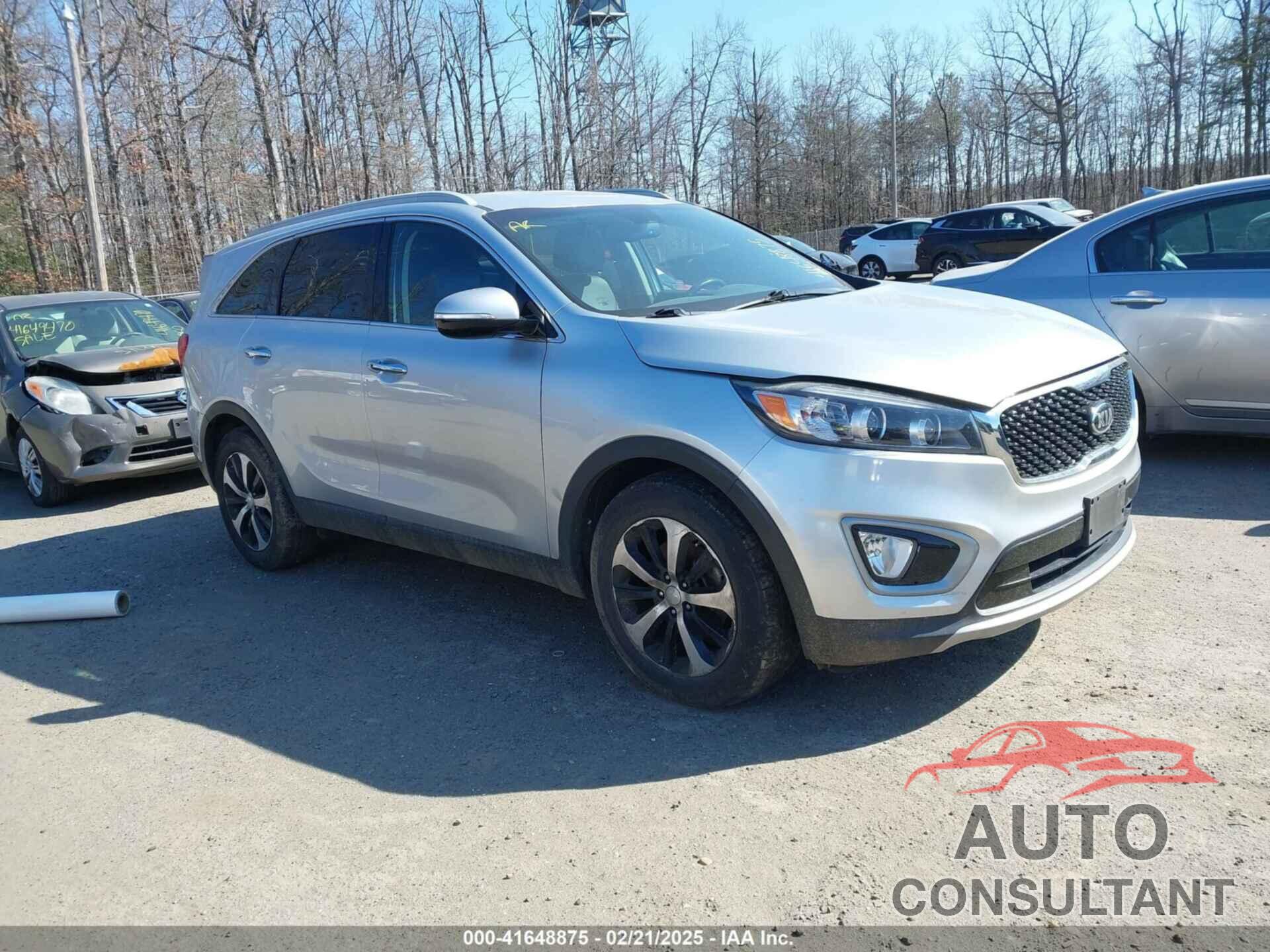 KIA SORENTO 2017 - 5XYPHDA58HG222431