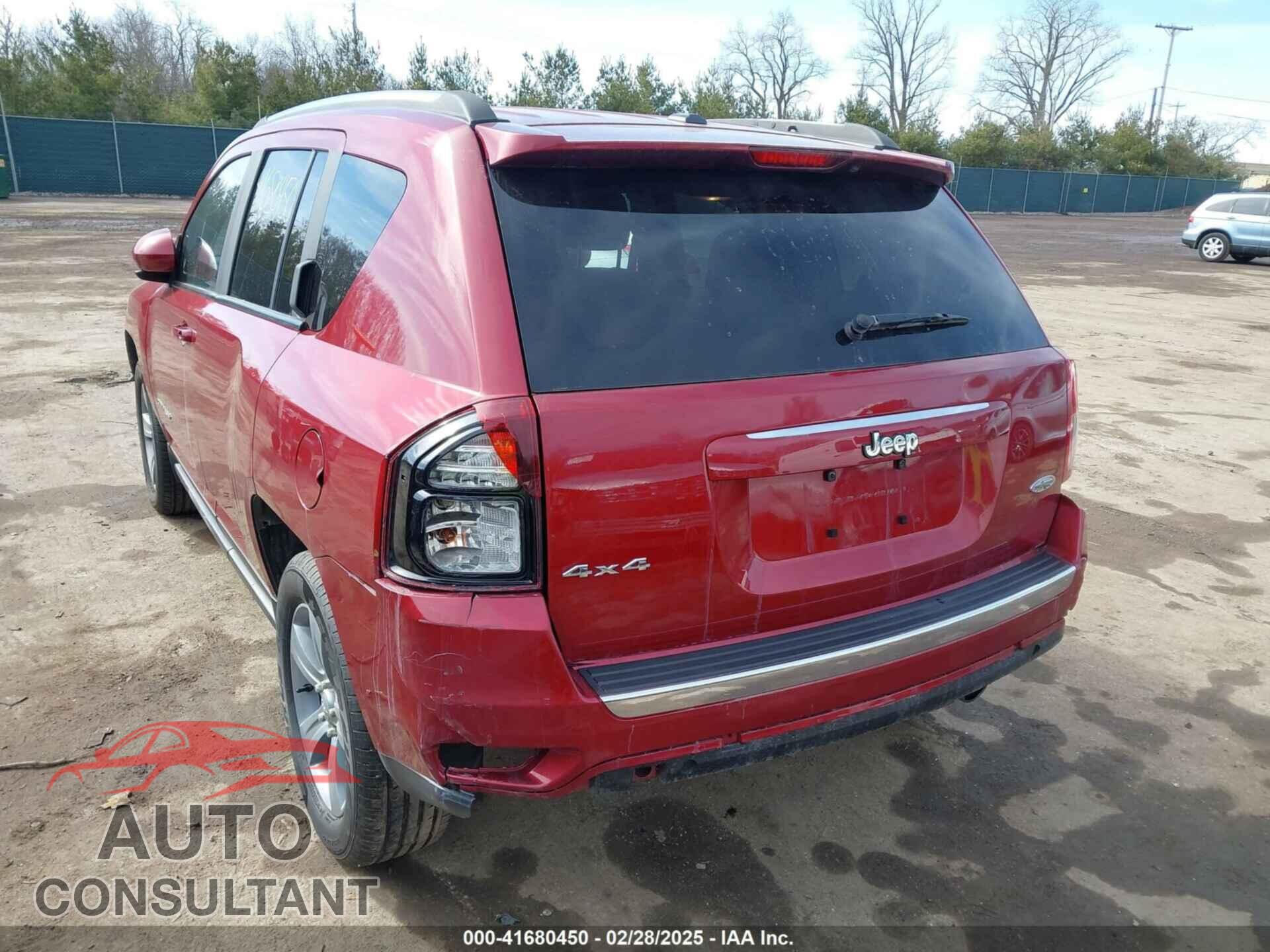 JEEP COMPASS 2016 - 1C4NJDEB1GD654917