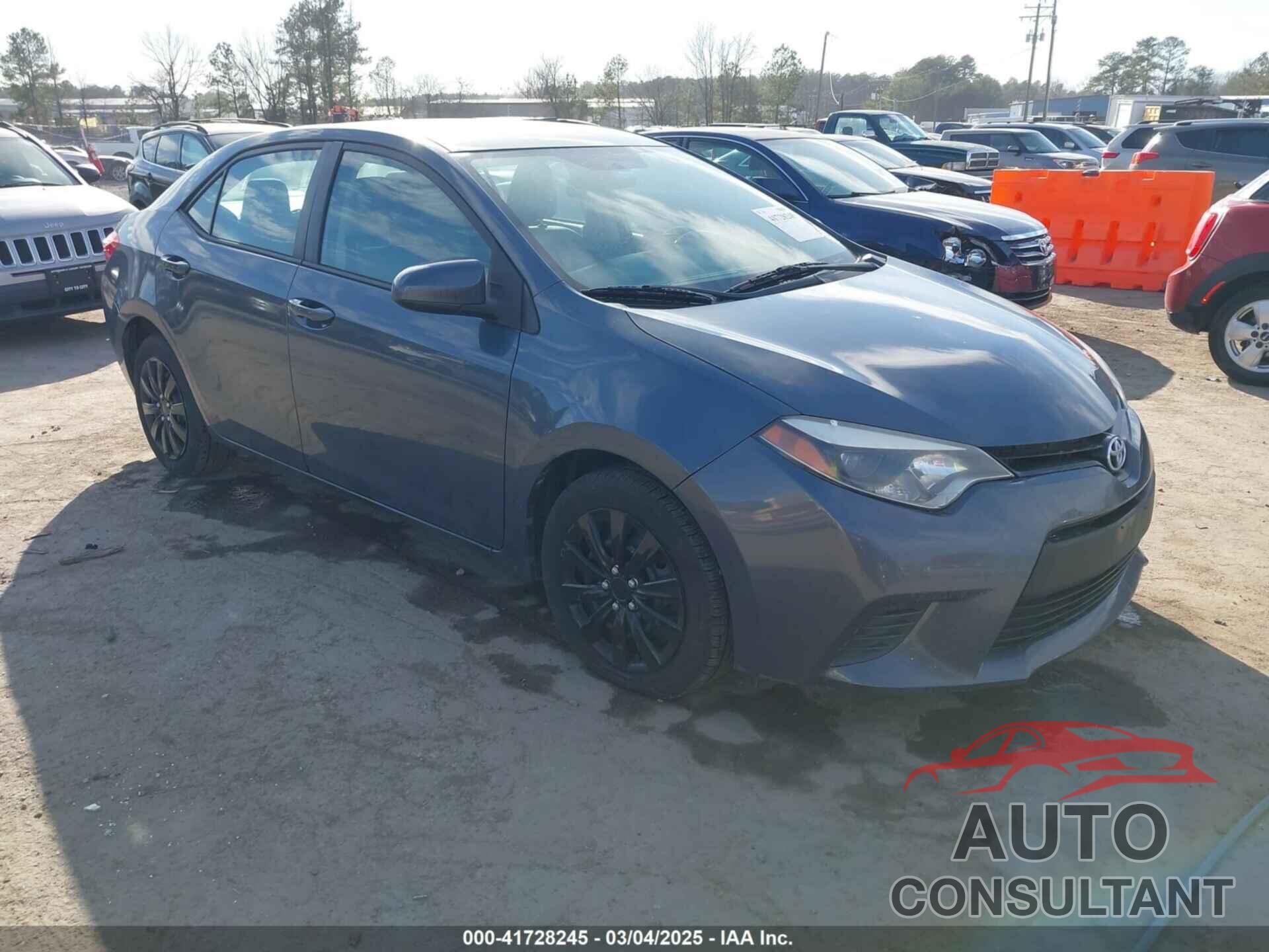 TOYOTA COROLLA 2014 - 2T1BURHE7EC142439