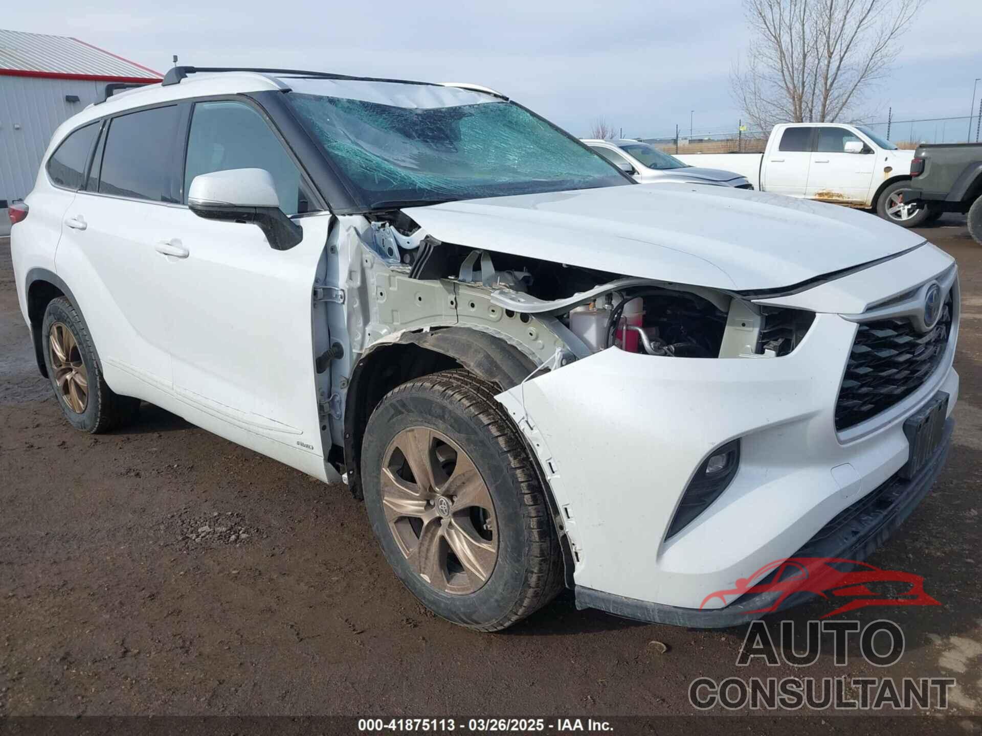 TOYOTA HIGHLANDER 2022 - 5TDABRCH3NS540659