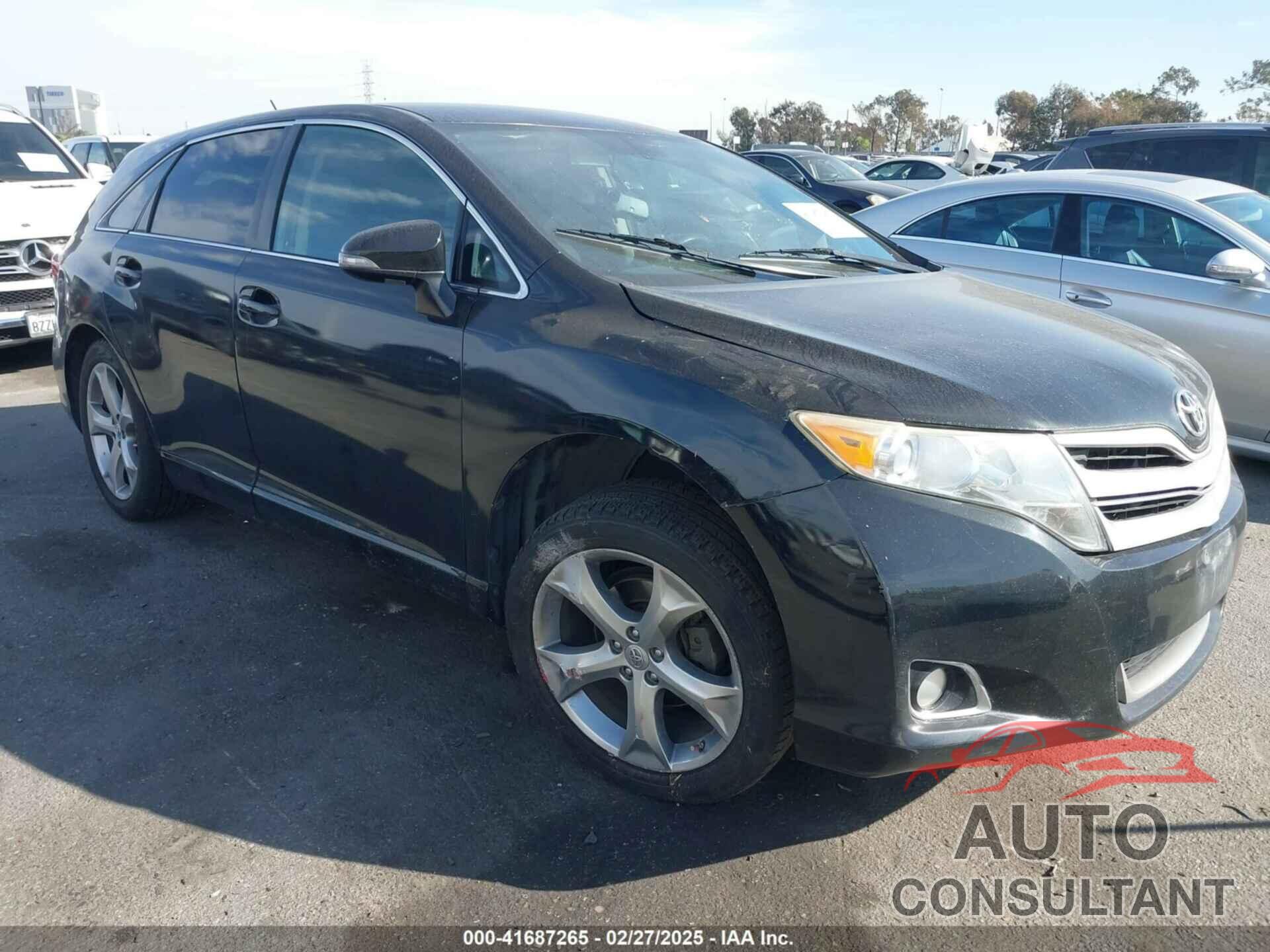 TOYOTA VENZA 2013 - 4T3ZK3BB4DU061662