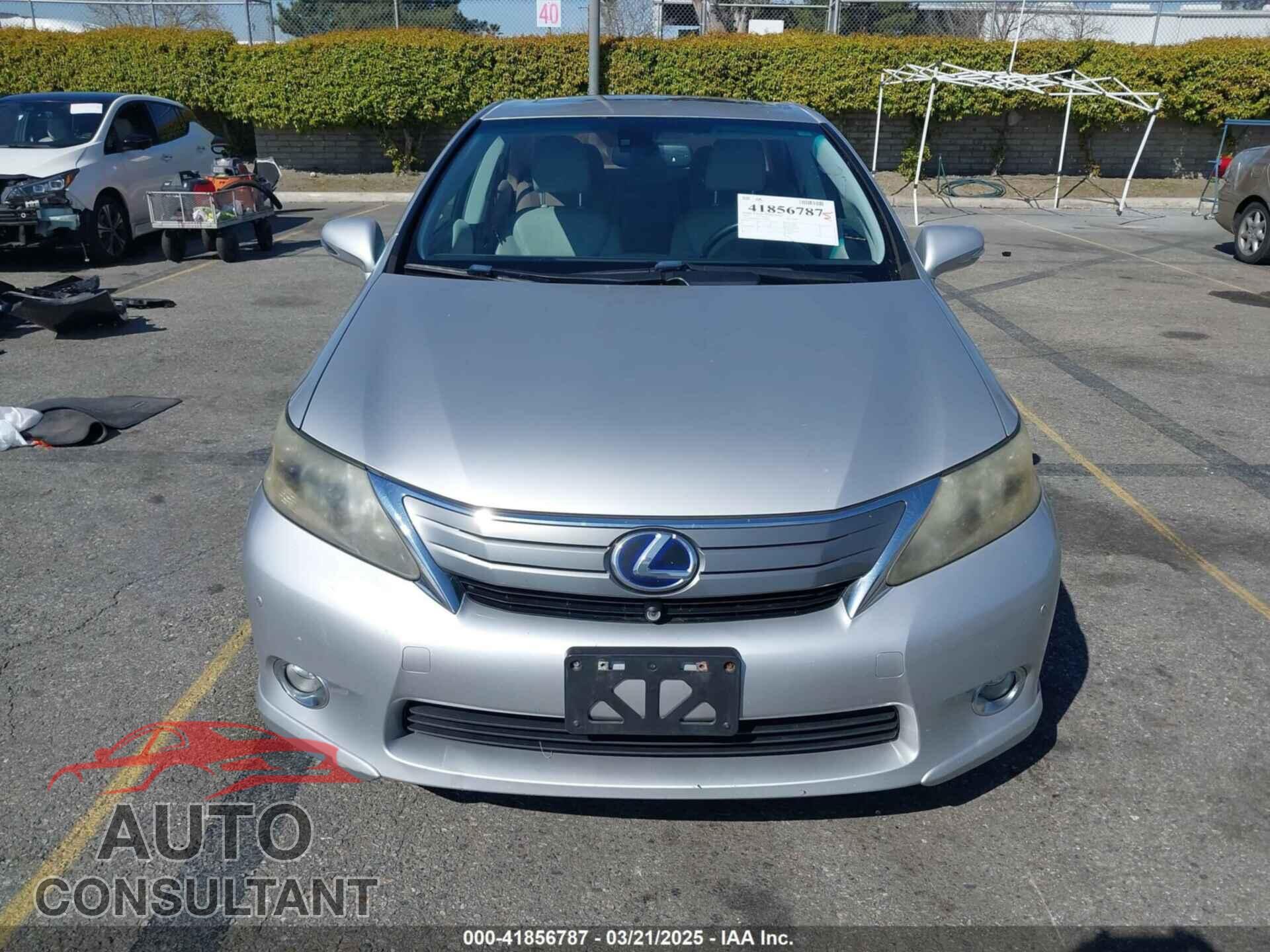 LEXUS HS 250H 2010 - JTHBB1BA9A2000856