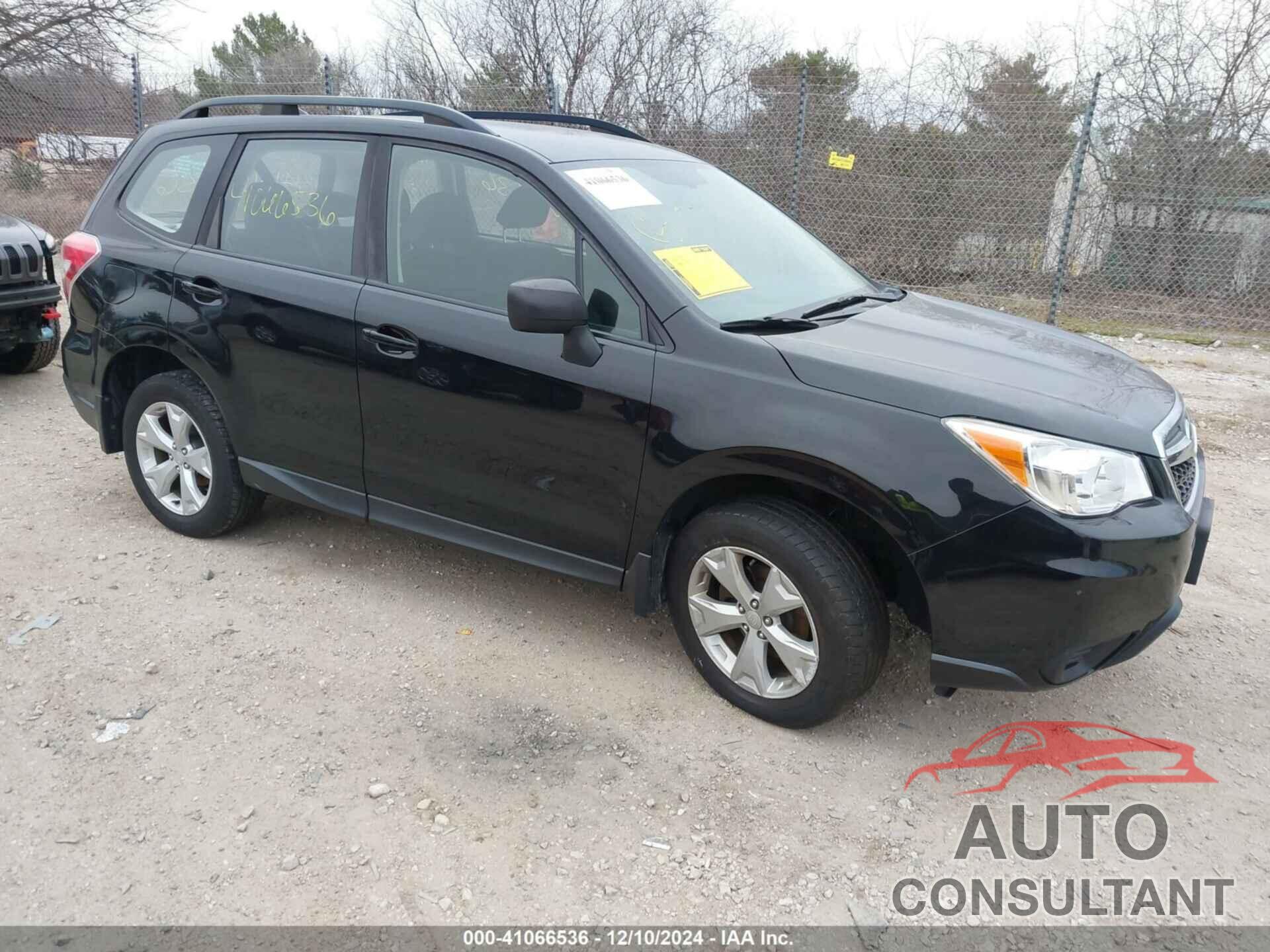 SUBARU FORESTER 2016 - JF2SJABC0GH558642