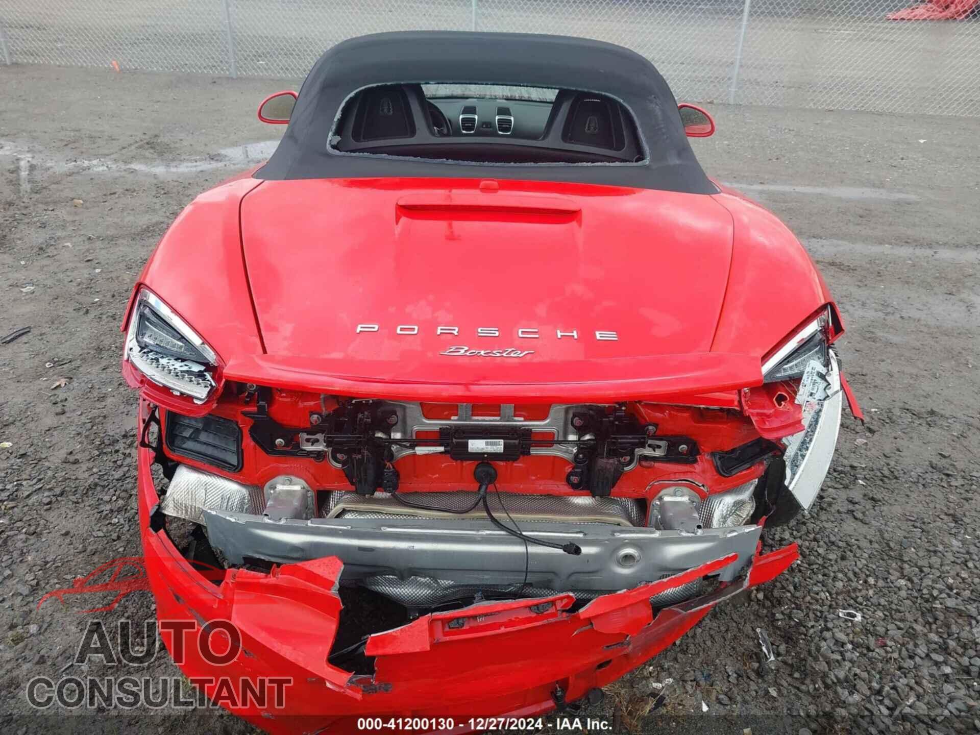 PORSCHE BOXSTER 2014 - WP0CA2A89ES120109