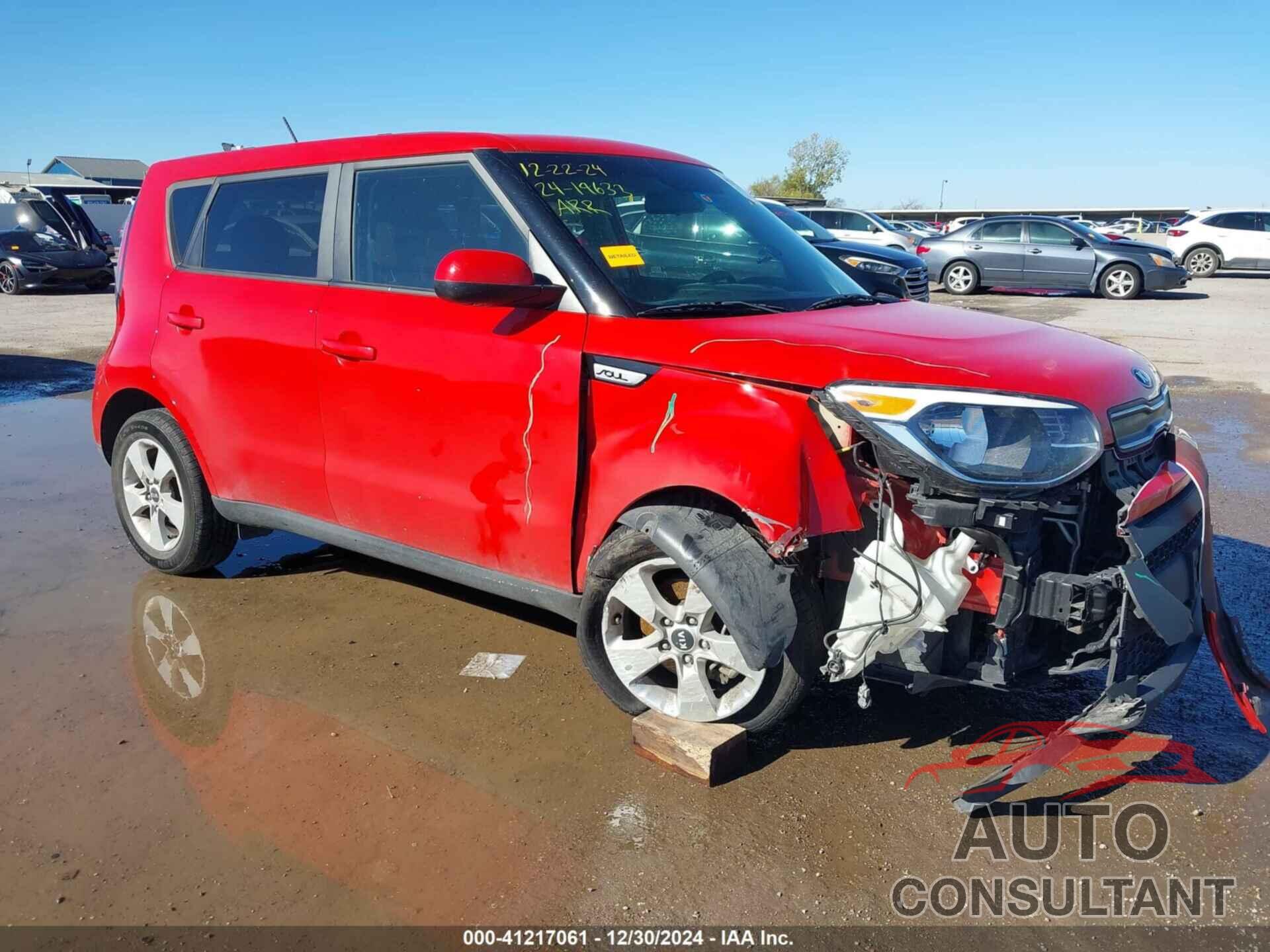 KIA SOUL 2019 - KNDJN2A23K7023266