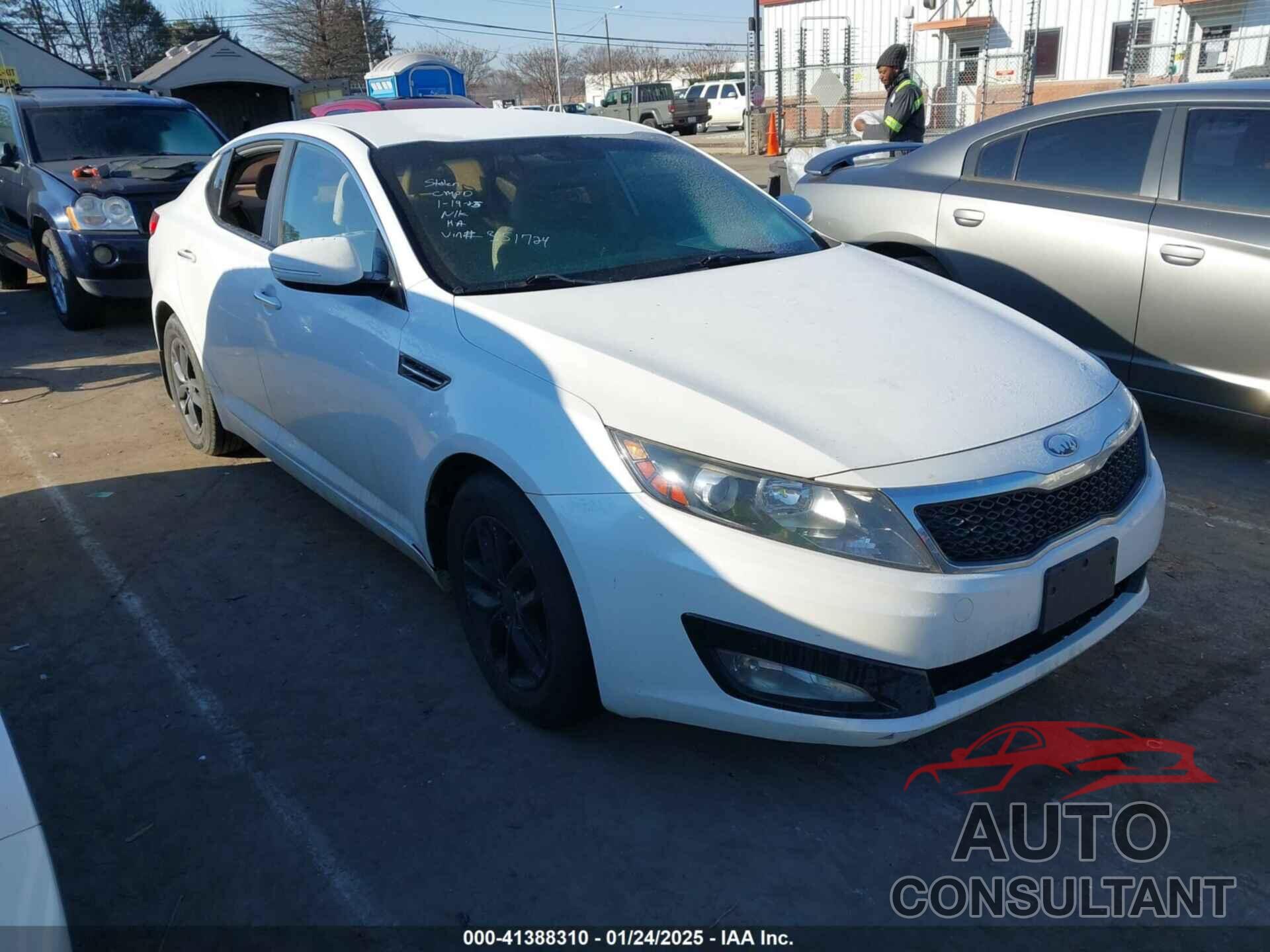 KIA OPTIMA 2013 - KNAGM4A73D5351724