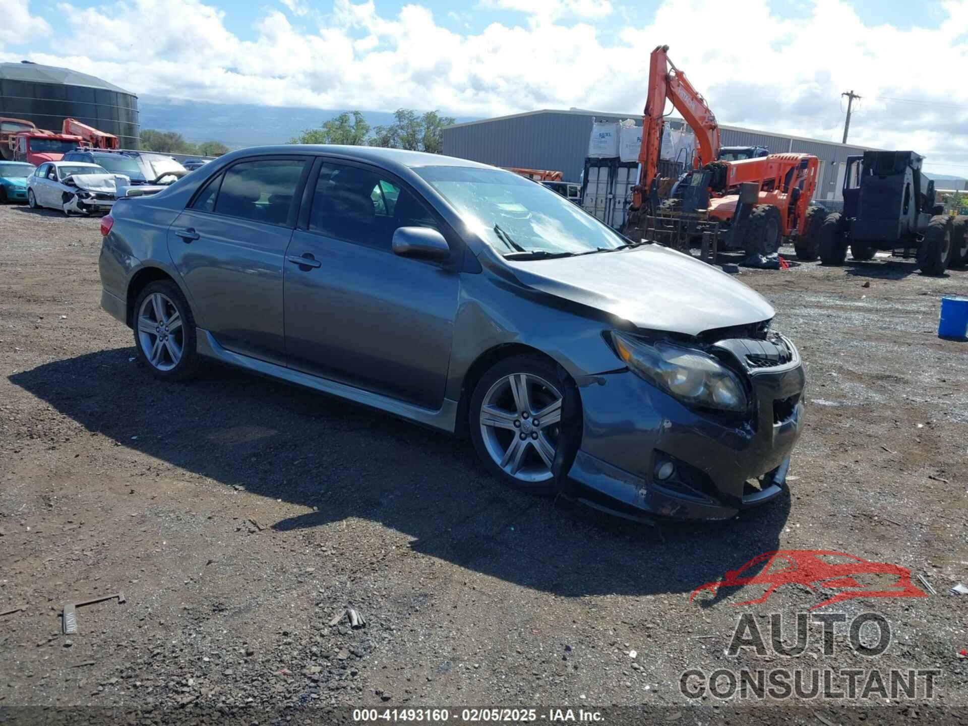 TOYOTA COROLLA 2009 - 1NXBE40E29Z126343