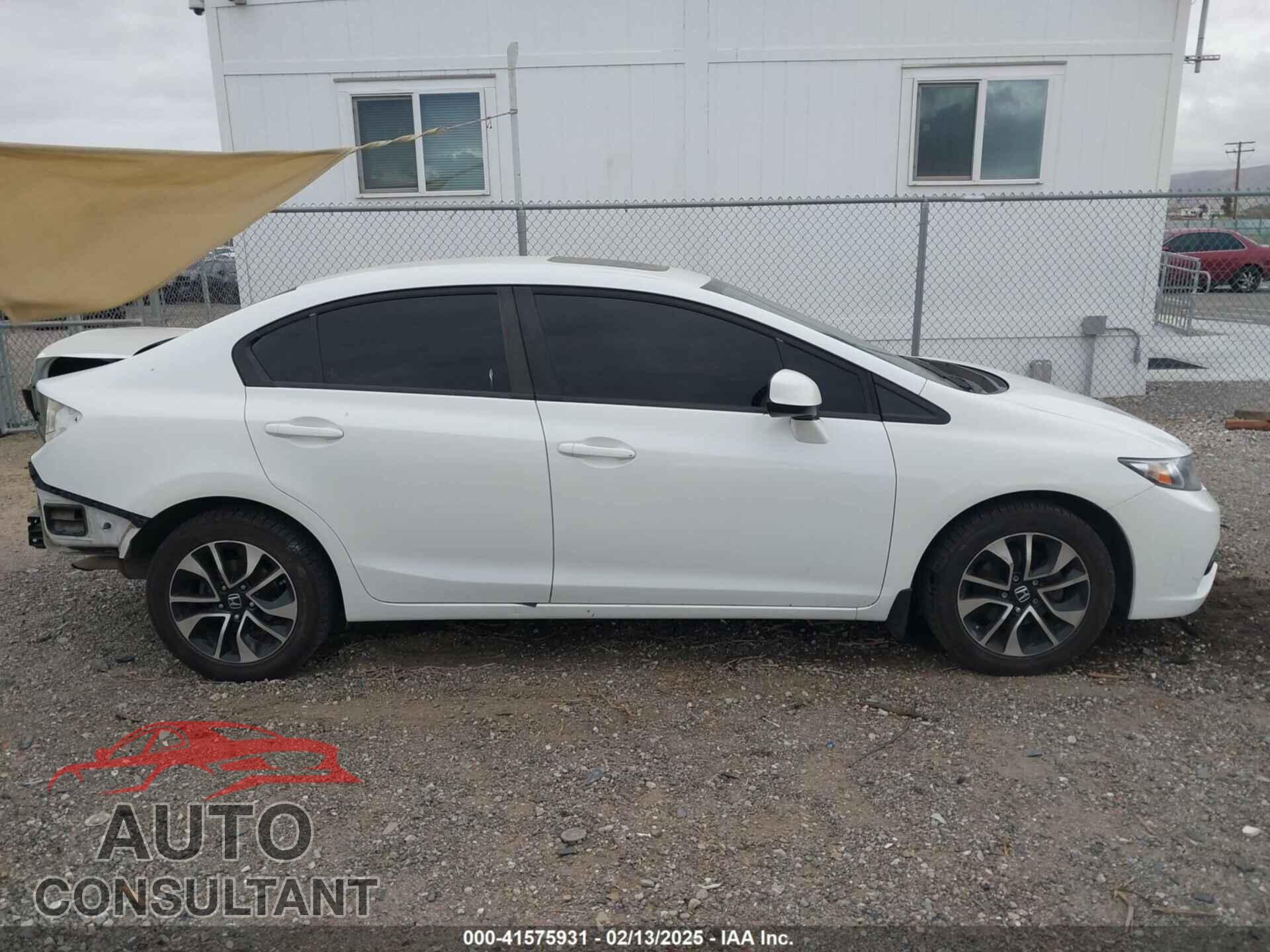 HONDA CIVIC 2013 - 19XFB2F94DE275891