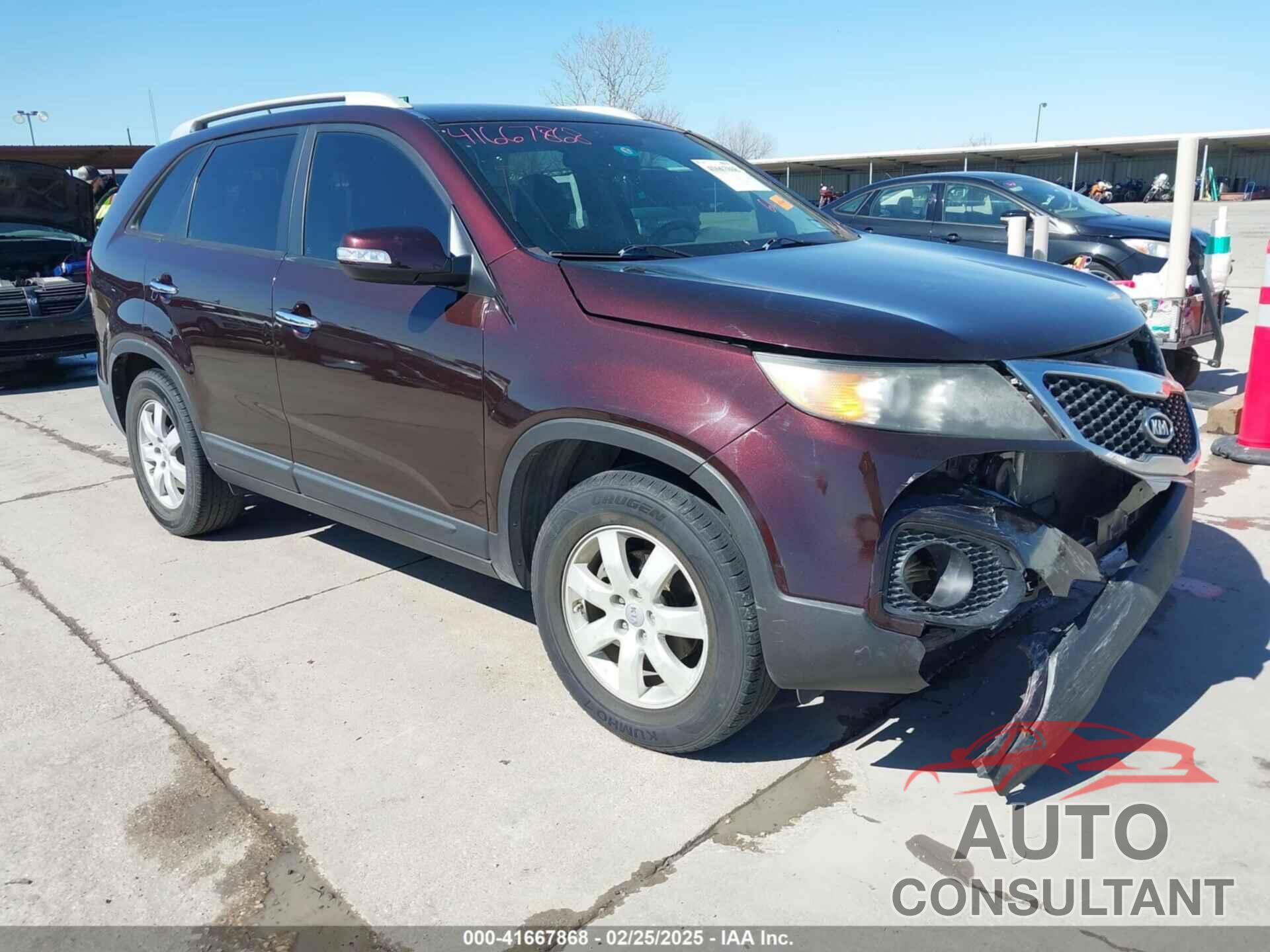 KIA SORENTO 2012 - 5XYKT3A60CG226168
