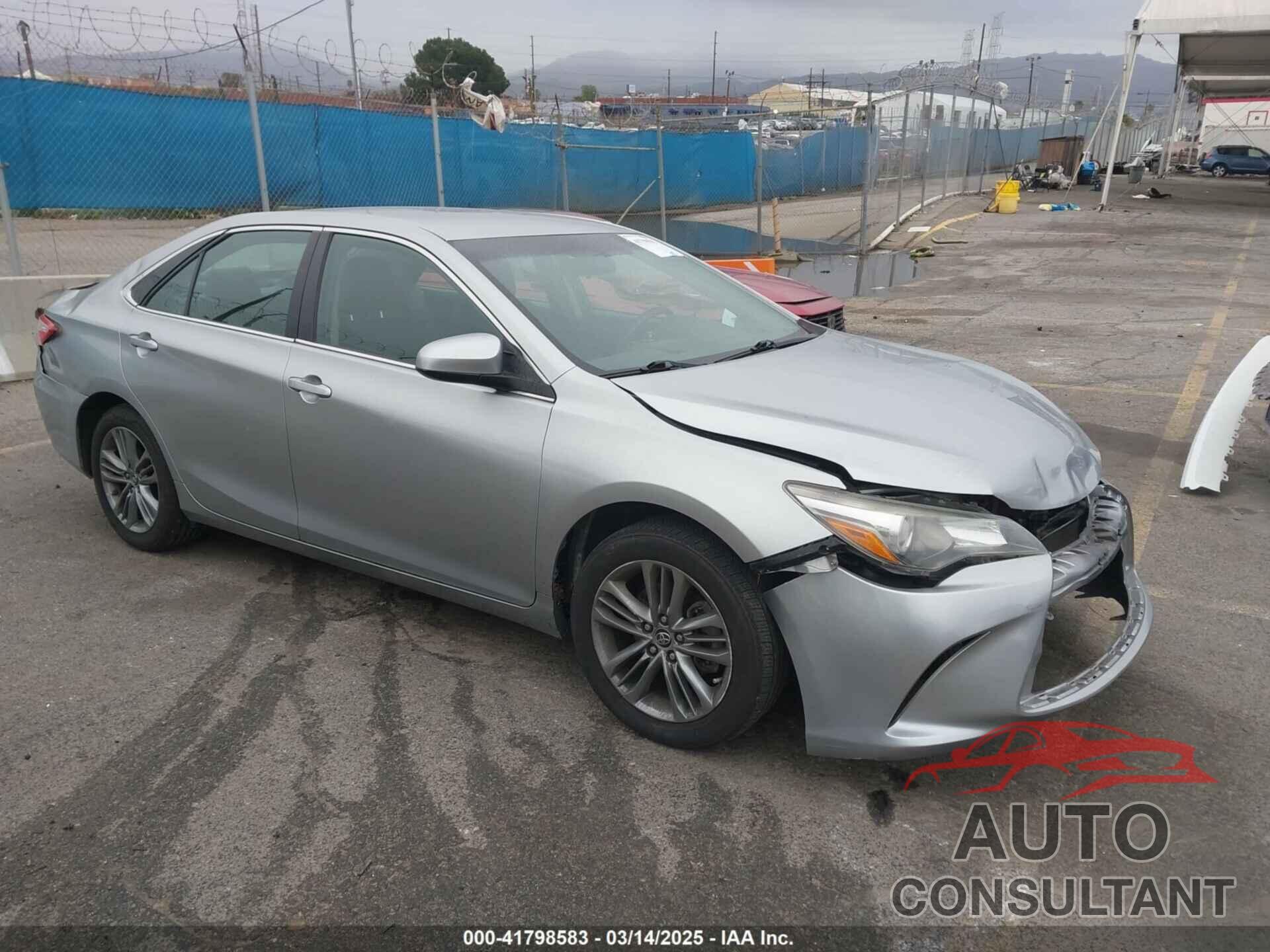 TOYOTA CAMRY 2015 - 4T1BF1FK2FU484448