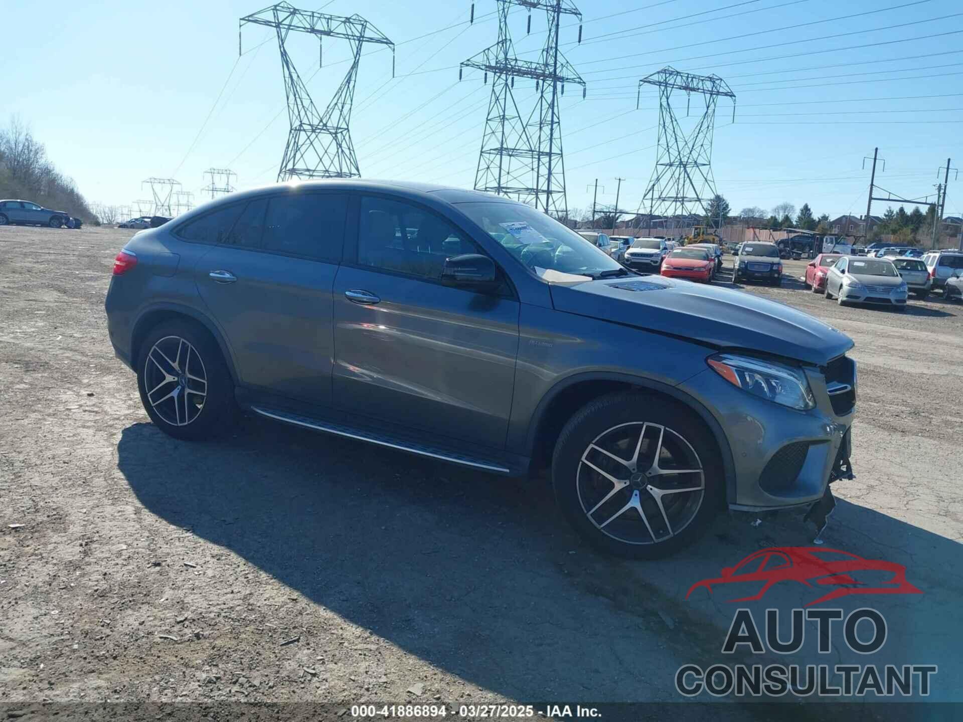 MERCEDES-BENZ AMG GLE 43 COUPE 2017 - 4JGED6EB7HA063993