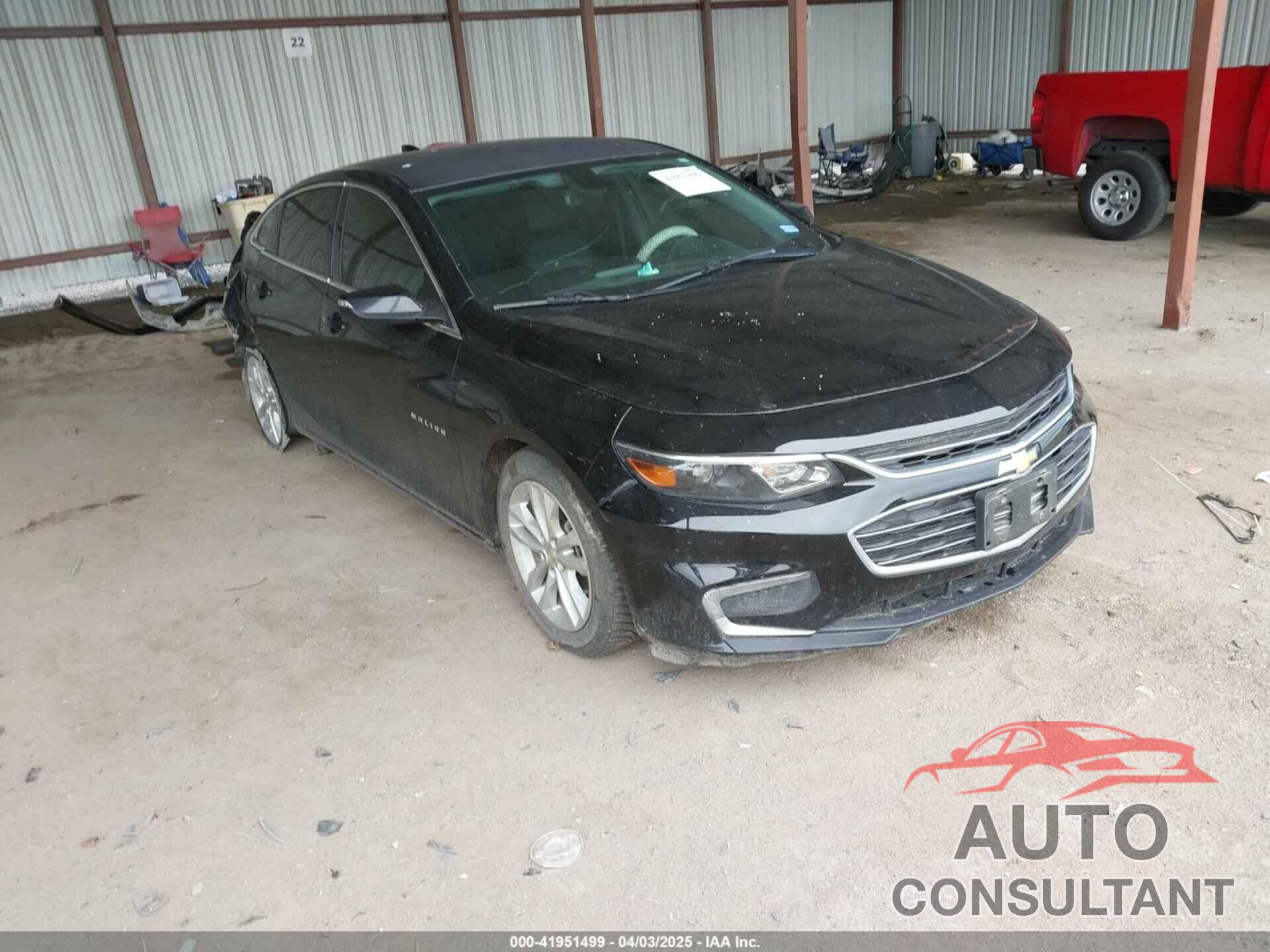 CHEVROLET MALIBU 2016 - 1G1ZE5ST4GF256140