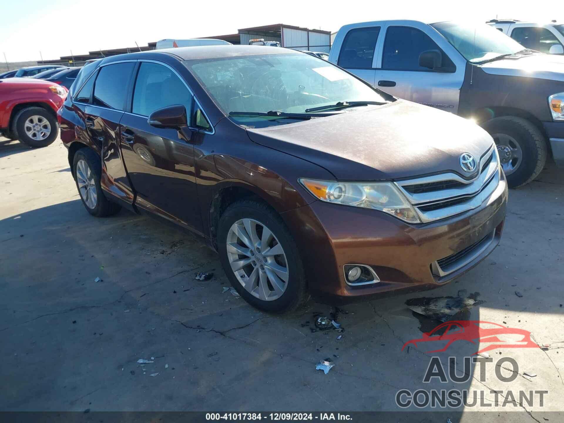 TOYOTA VENZA 2014 - 4T3ZA3BB4EU082290