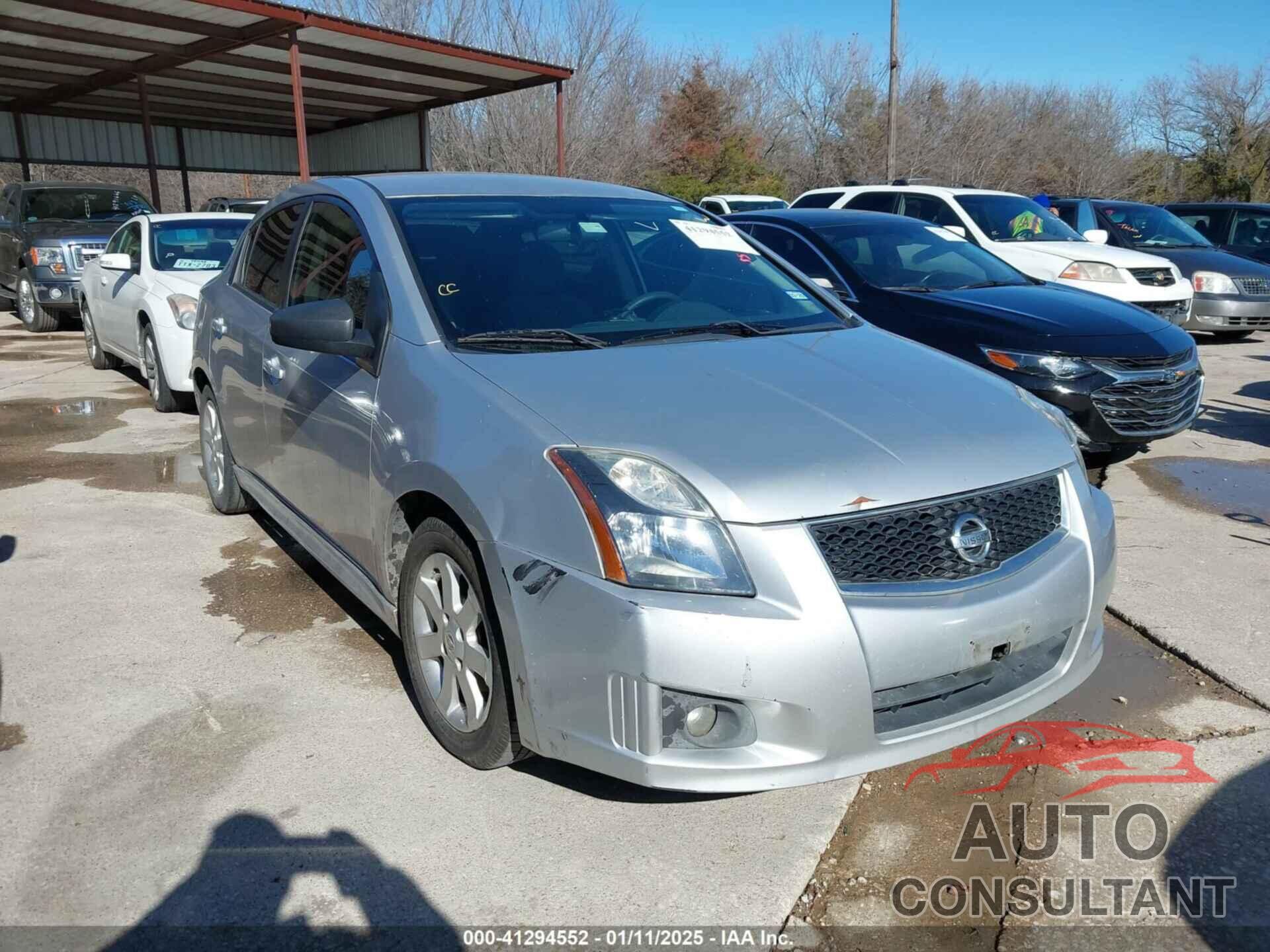 NISSAN SENTRA 2012 - 3N1AB6AP7CL661936