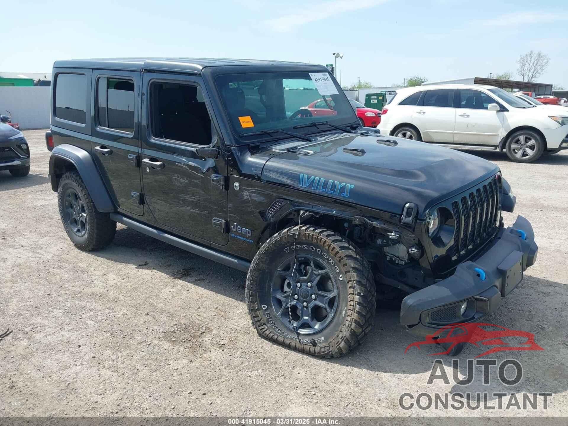 JEEP WRANGLER 4XE 2023 - 1C4JJXN6XPW685719