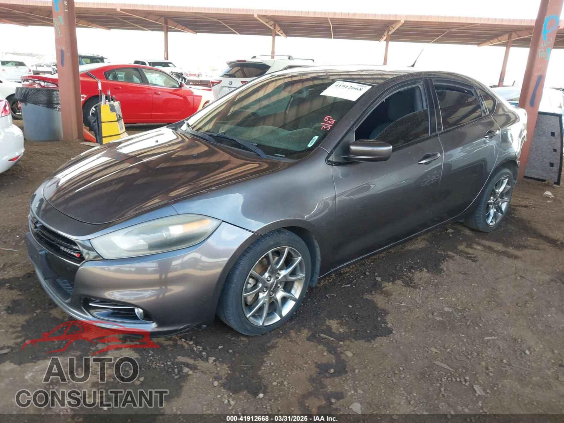 DODGE DART 2015 - 1C3CDFBB0FD174255