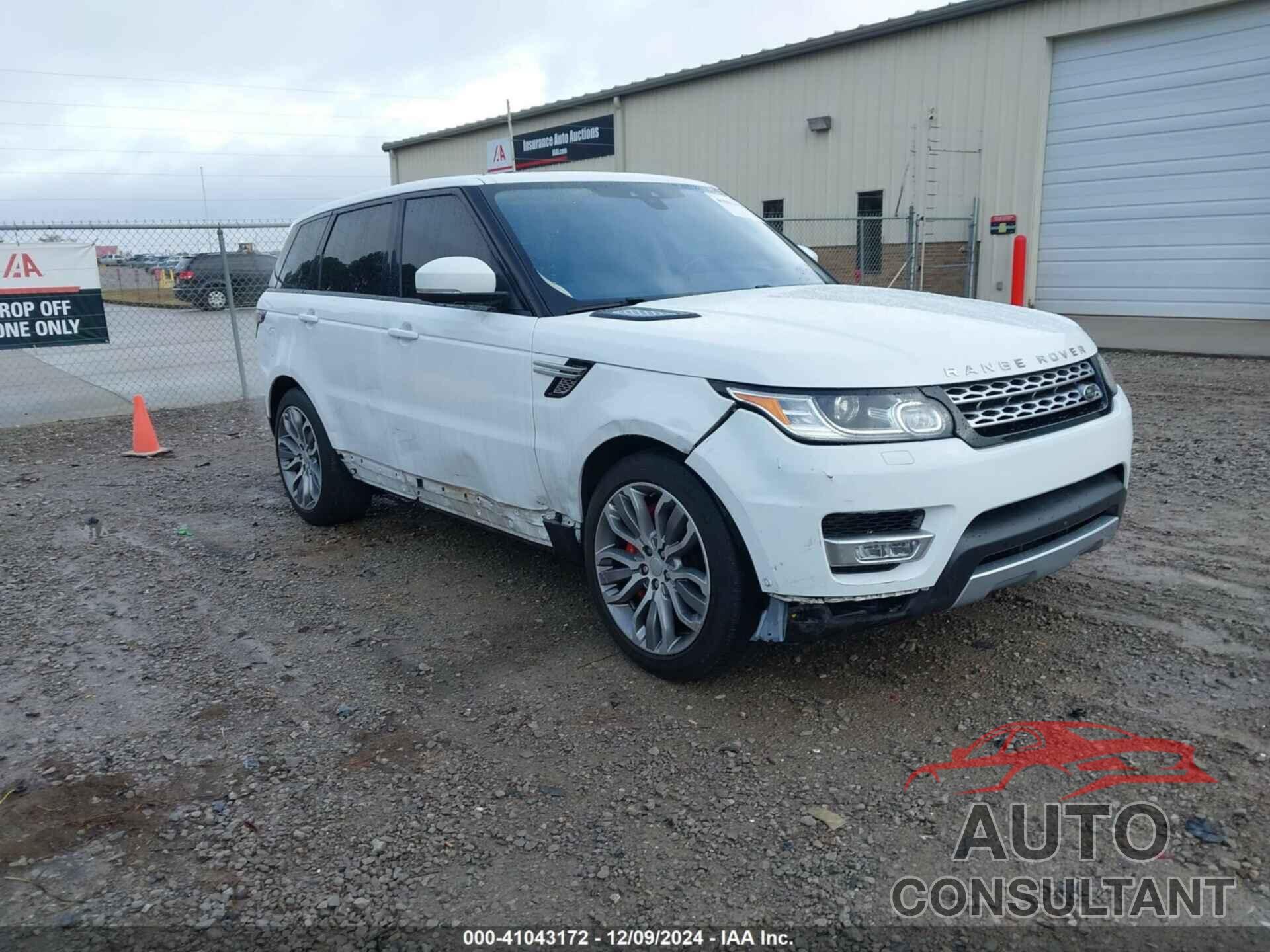 LAND ROVER RANGE ROVER SPORT 2017 - SALWR2FE6HA126554